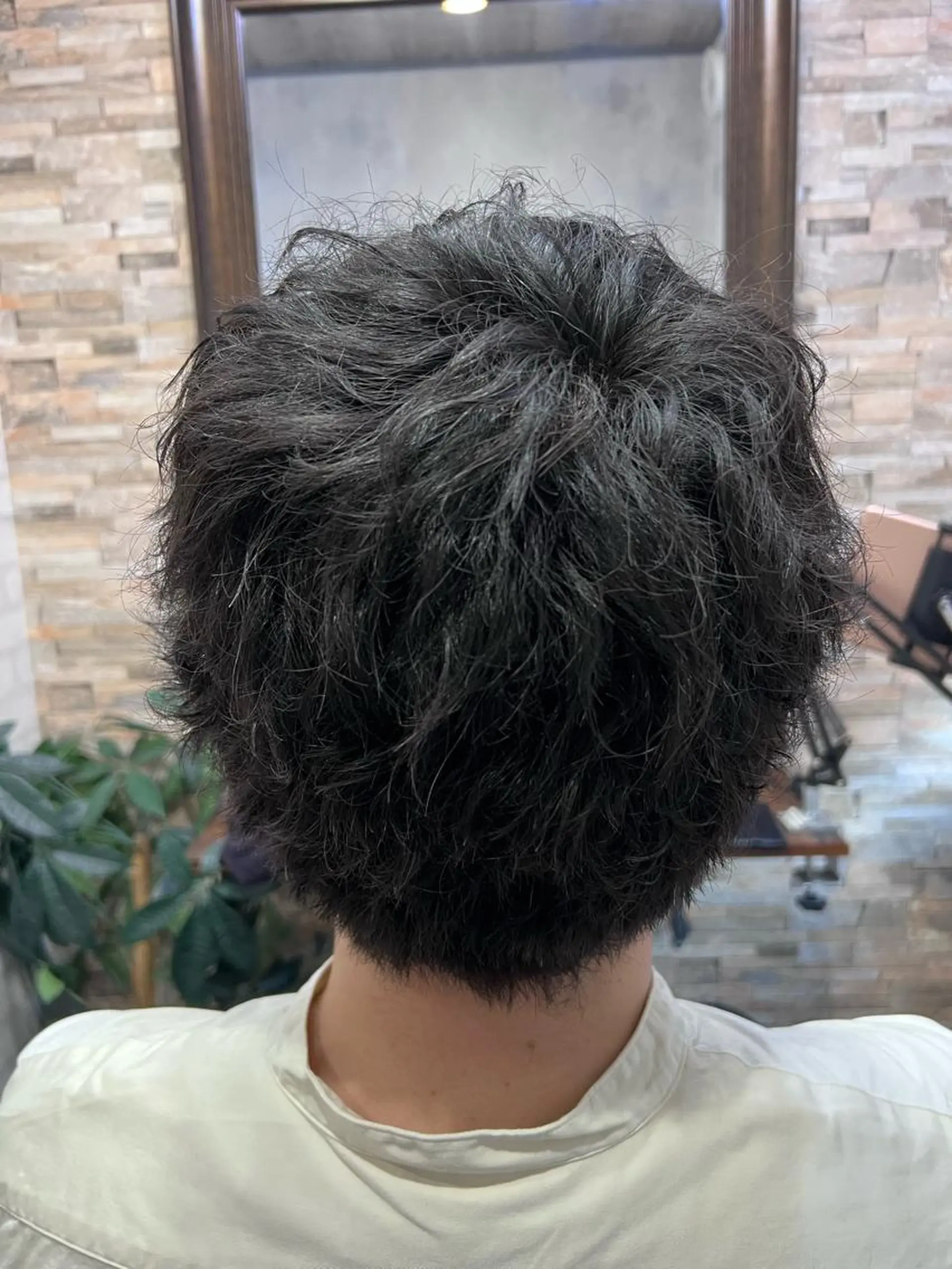 ショート カット パーマ 川村 昌広のヘアスタイル
