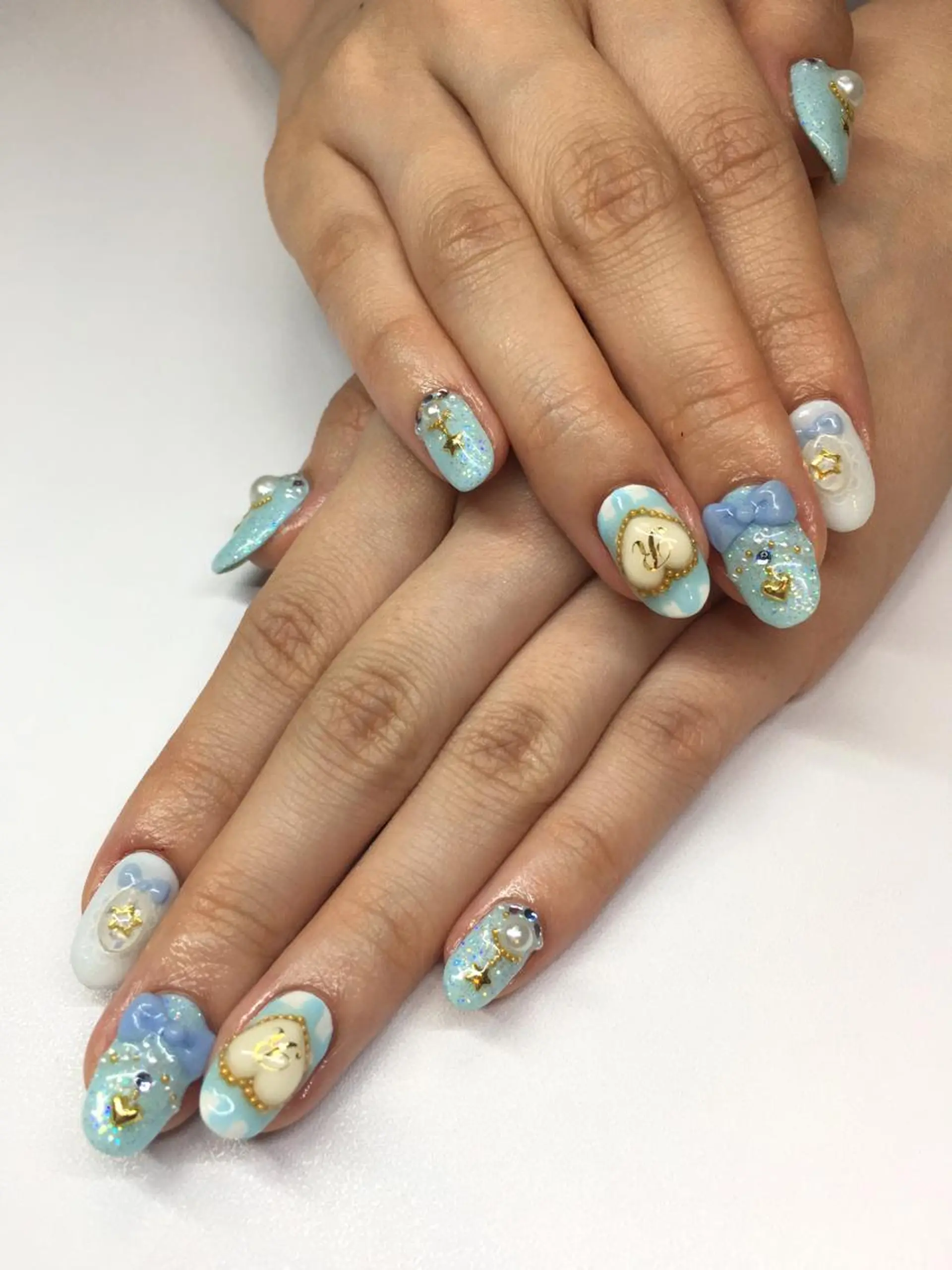 ネイル ジェルネイル 持ち込み ハンドネイル glow_ nailのネイルデザイン