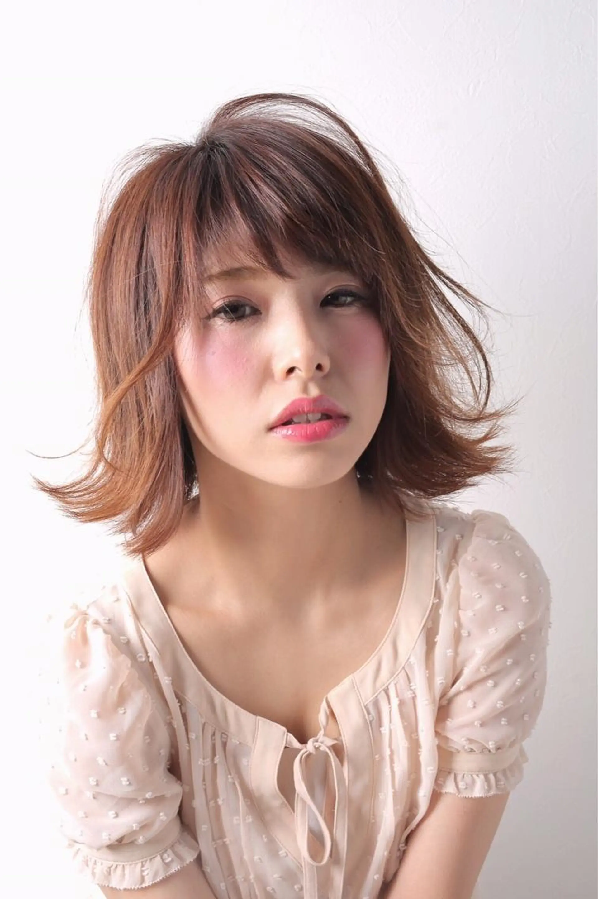 カラー レイヤーカット 早崎太生のヘアスタイル