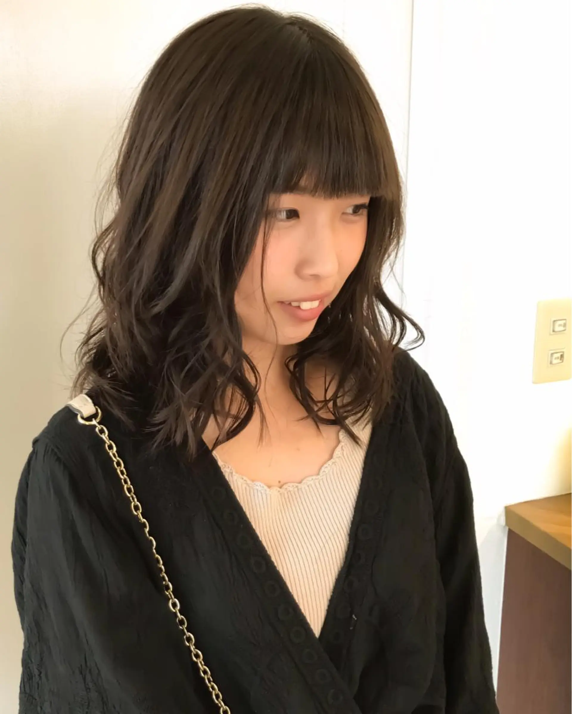 ミディアム カラー パーマ ヘアアレンジ メンズ キッズ ネイル マツエク・マツパ Leyシェアサロン所属・Ken ドライカット ✂️髪質改善のヘアスタイル