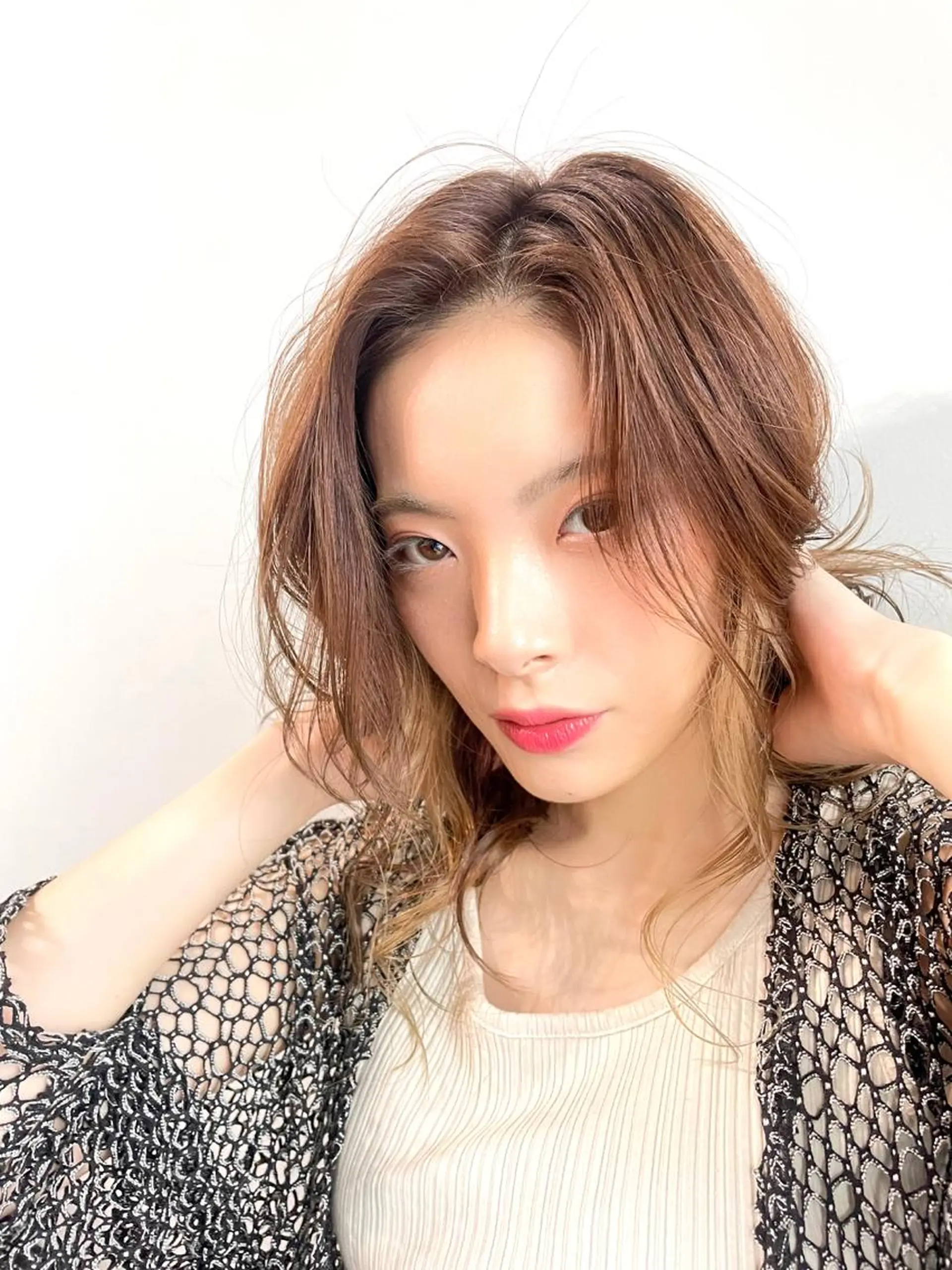 ミディアム カラー ベージュカラー インナーカラー ボブ ボブインナー La fith hair ray所属・メンズ/パーマ/ ブリーチ/KAITOのヘアスタイル