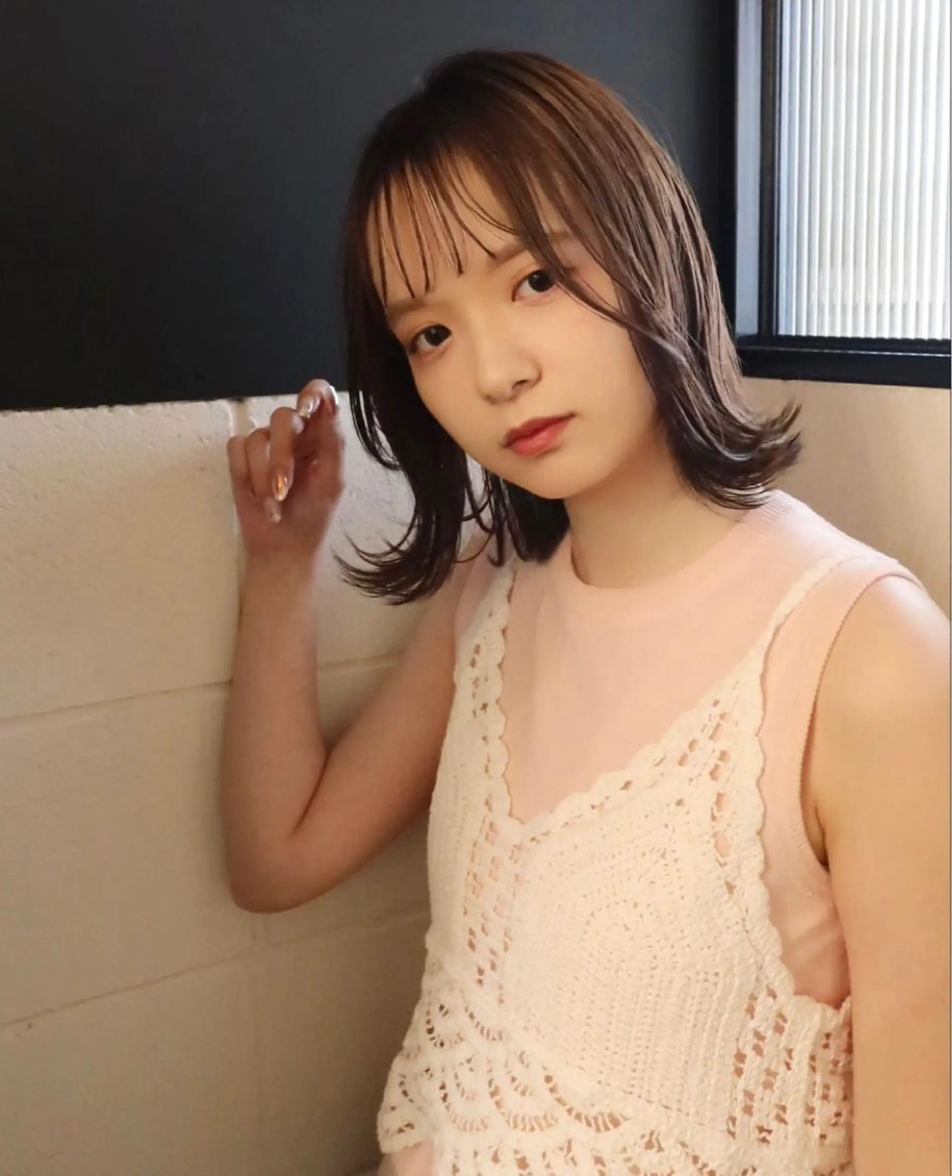 ミディアム irwi所属・Ebihara Satomiのヘアスタイル