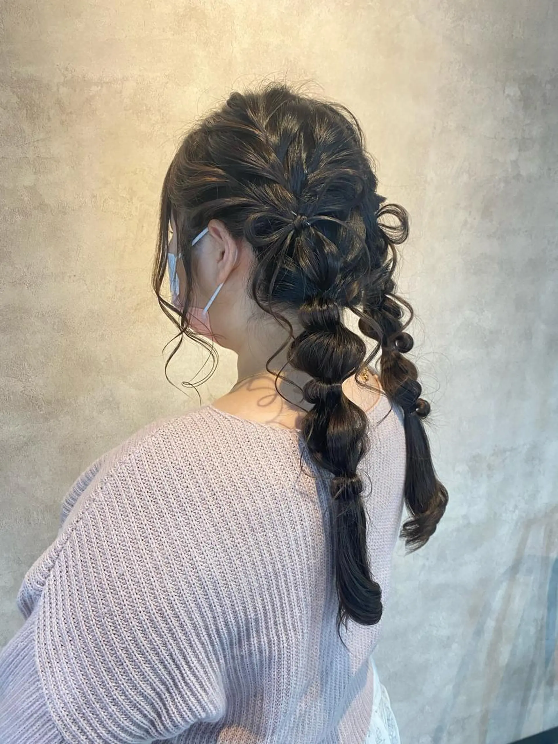 ヘアアレンジ ヘアセット KISS SWAN所属・大天使 まいめろのヘアスタイル