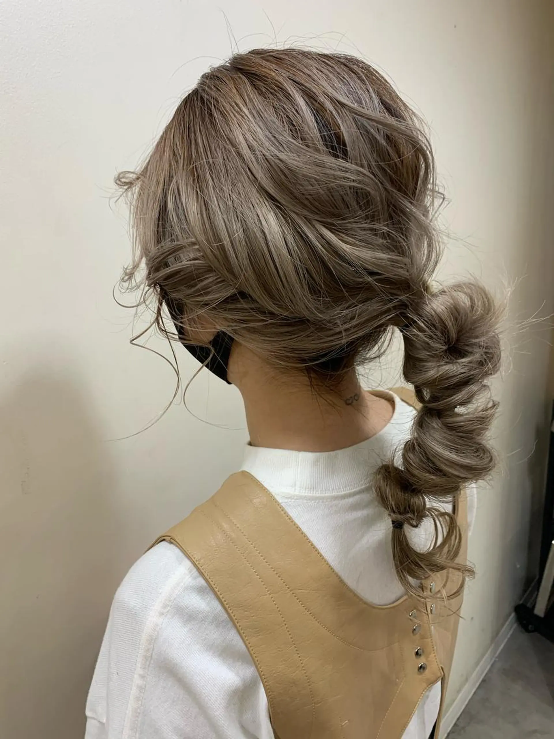 ミディアム ヘアアレンジ 平野 優奈のヘアスタイル