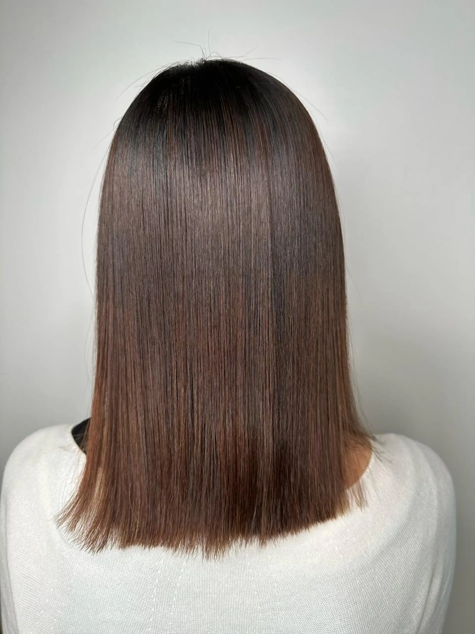 ミディアム 縮毛矯正 トリートメント amon H&D 古船場店　髪質改善美容室所属・小倉/メンズ/ パーマ/下田亮斗のヘアスタイル