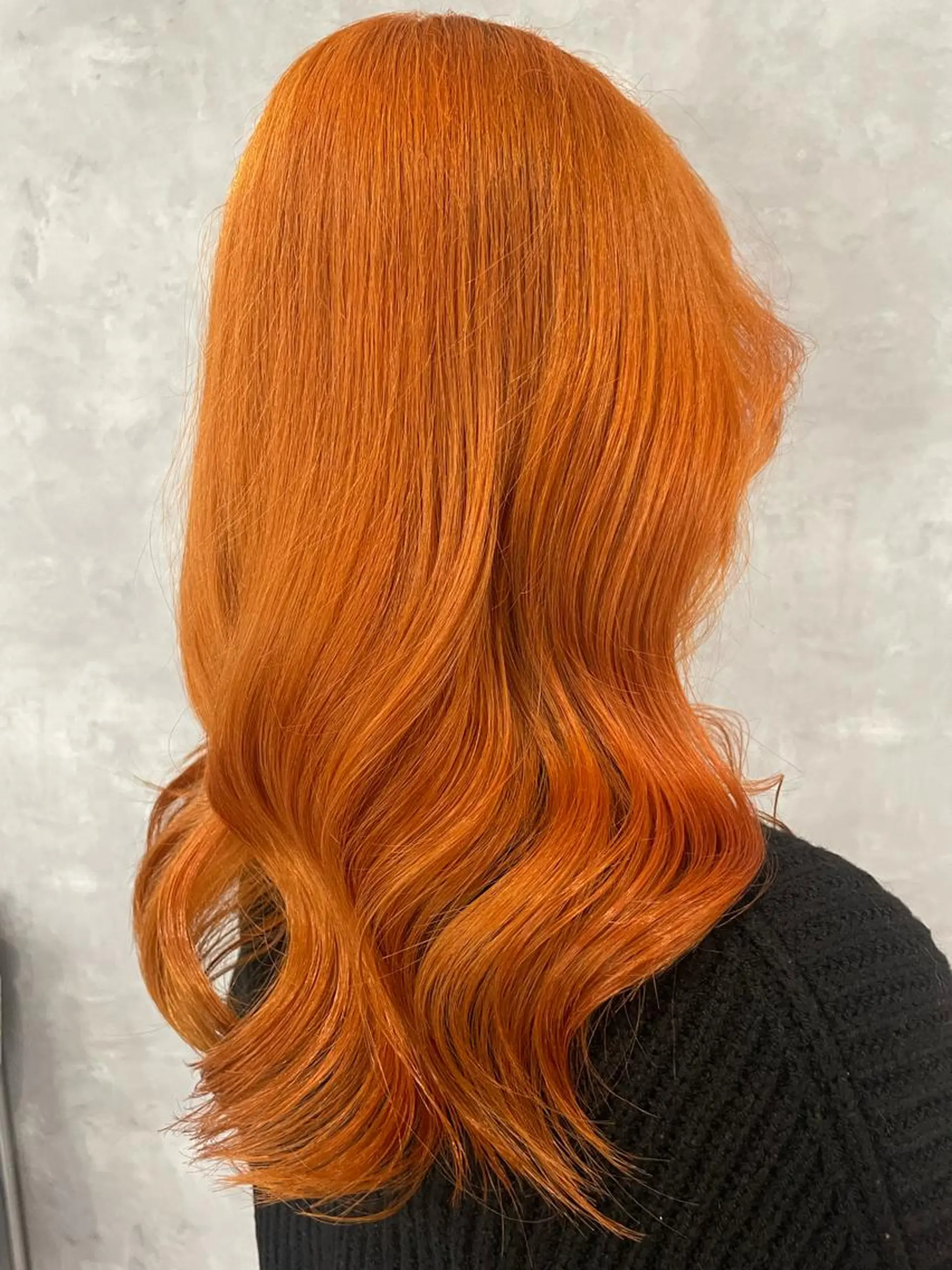 セミロング カラー 前田 桃花のヘアスタイル