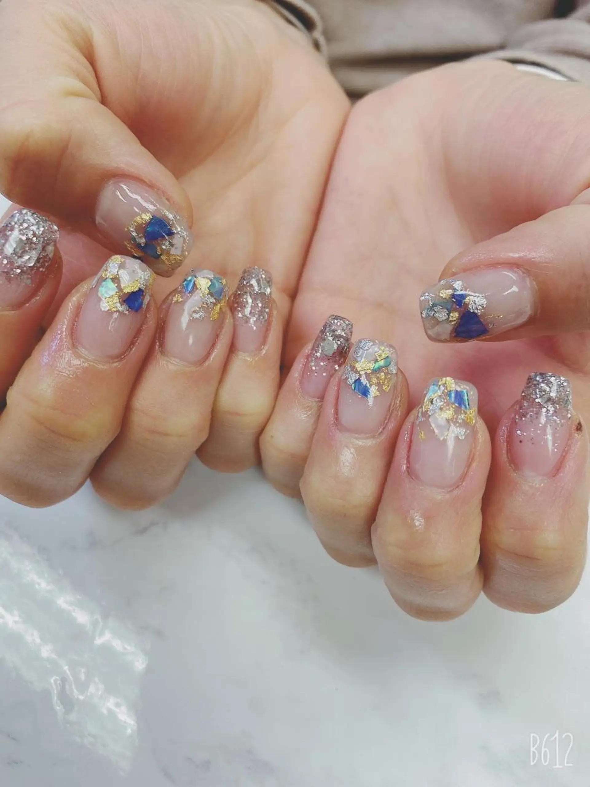 ショート ハンドネイル JNA認定講師🌸 RIEのネイルデザイン