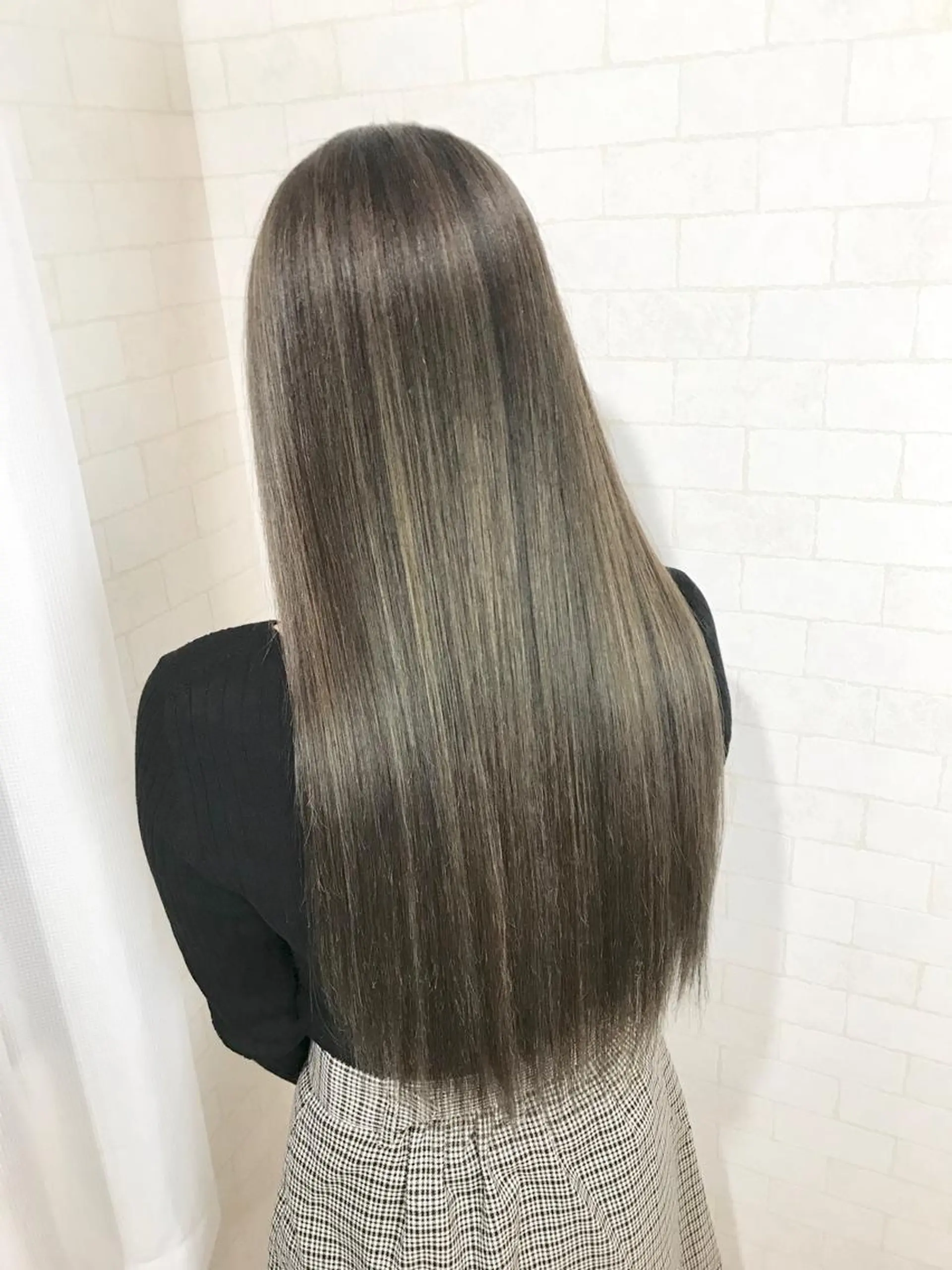 ロング カラー 神野 雅樹のヘアスタイル