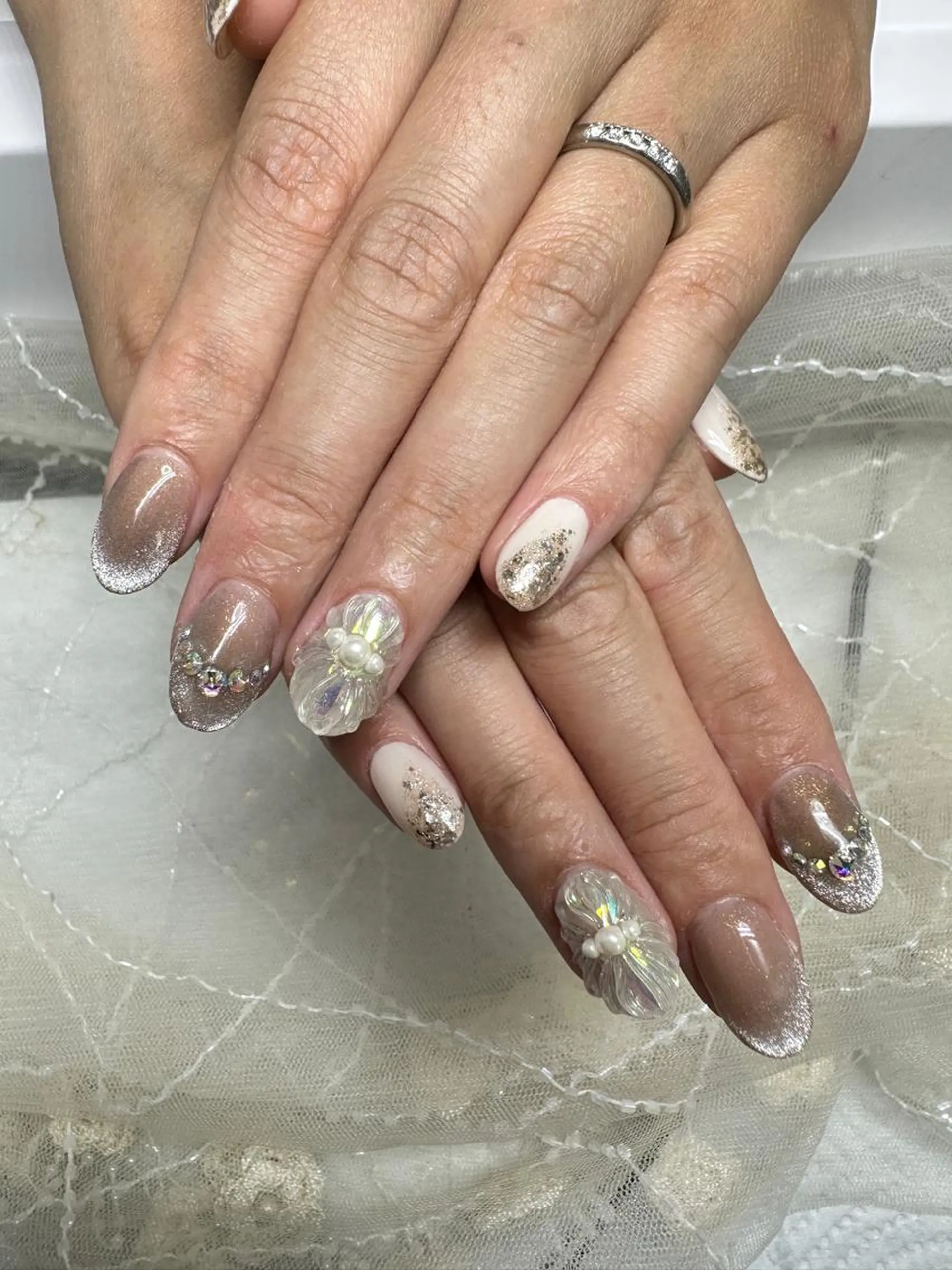 ネイル ハンドネイル Mia 自宅ネイルサロンのネイルデザイン