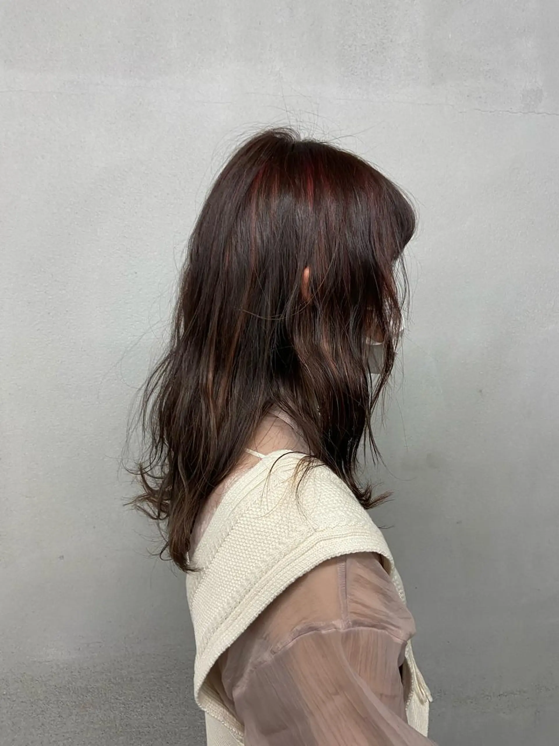 セミロング メンズ/ダブルカラー /パーマ/来栖慧💈のヘアスタイル