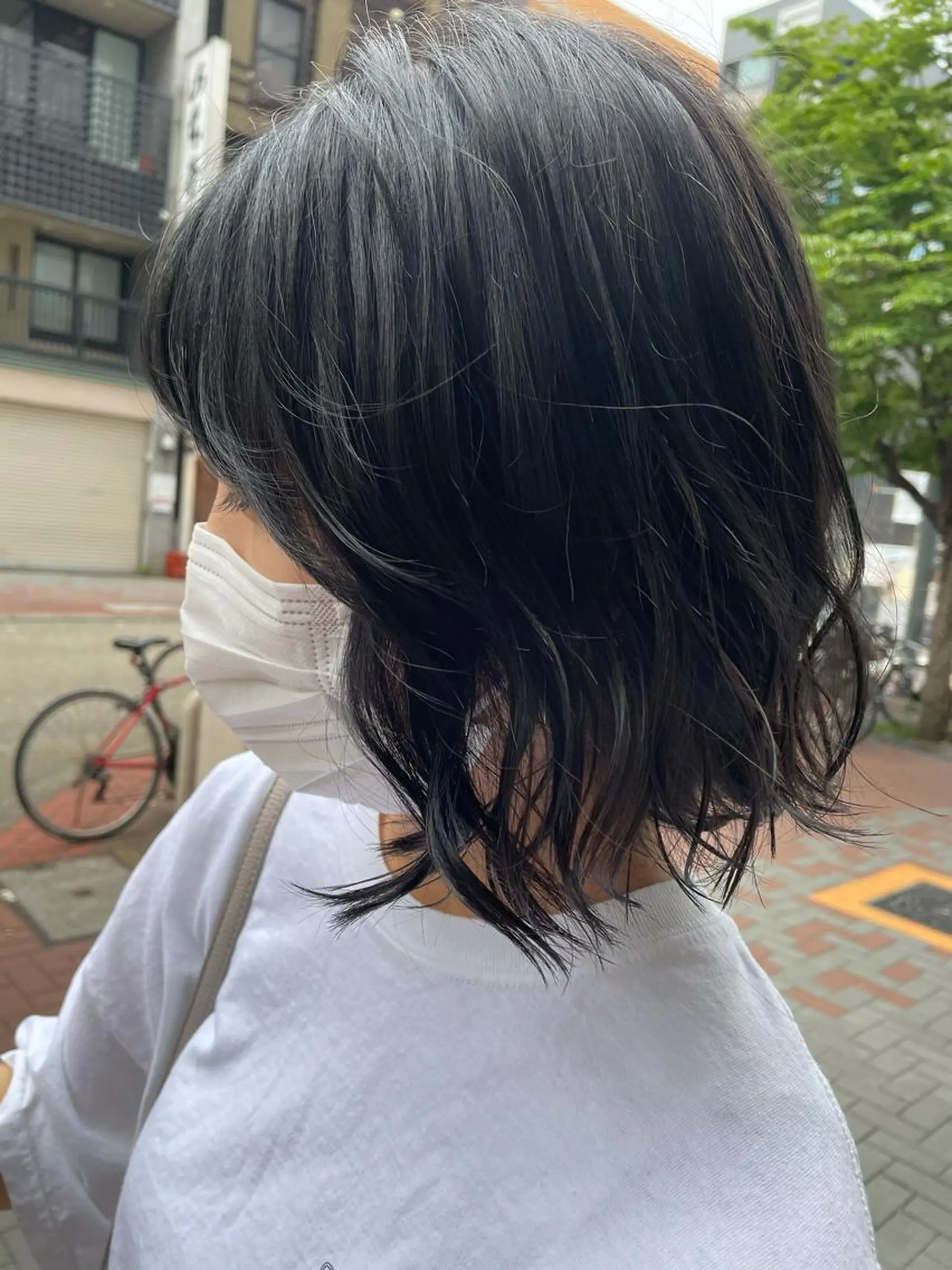 ミディアム 韓国風/亀之園 涼のヘアスタイル