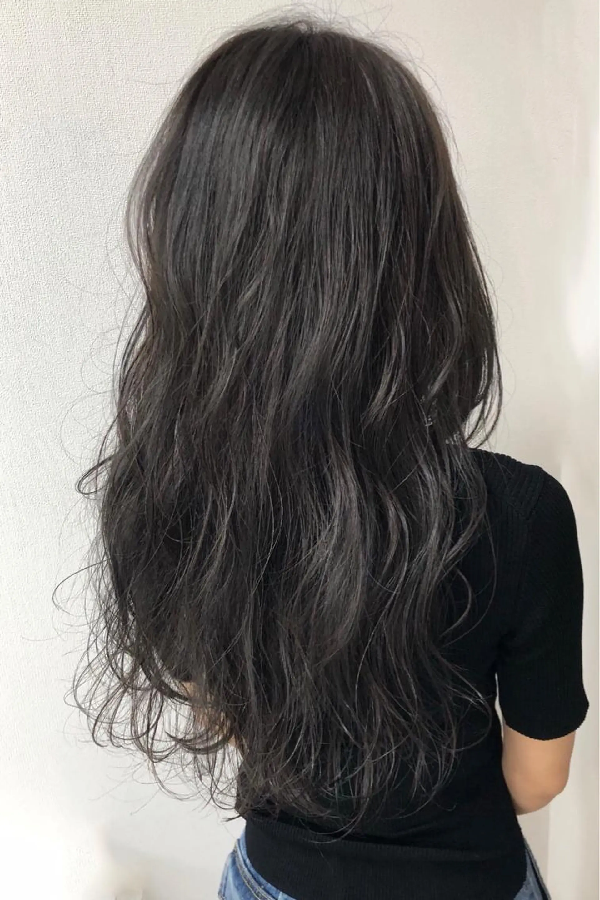 ロング アッシュ stylist misakiのヘアスタイル