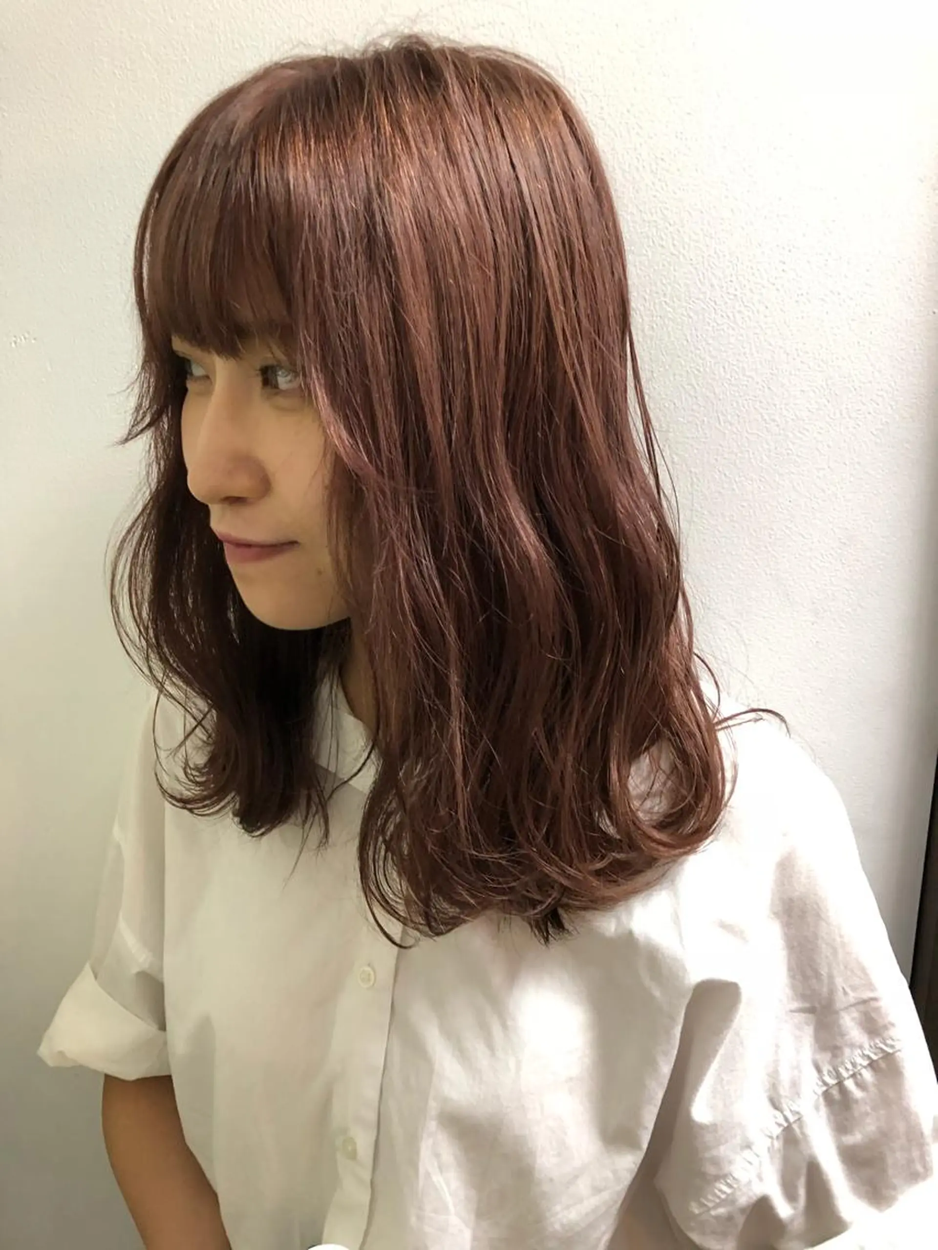 セミロング 森本裕/オーナー/ スパイラルパーマのヘアスタイル