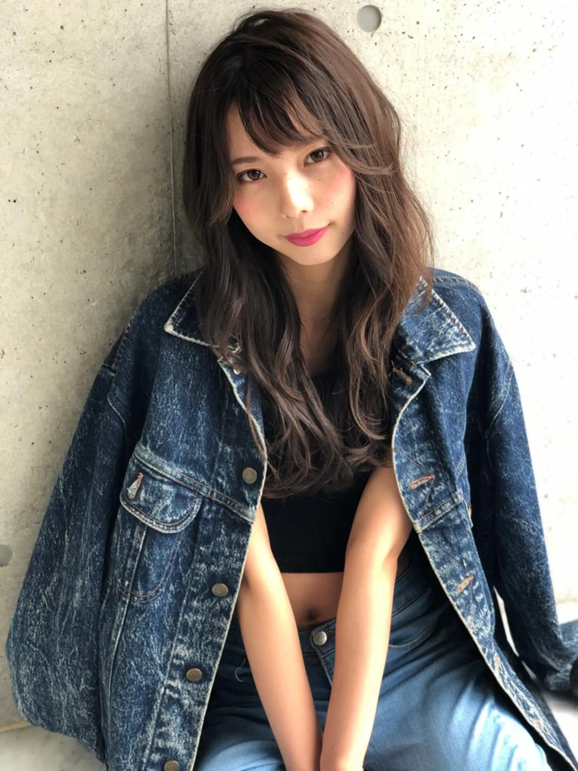 ロング アッシュ エクステ ヘアカラー エクステ PSY(サイ)所属・PSY(サイ)池袋 金田尚久🎨のヘアスタイル