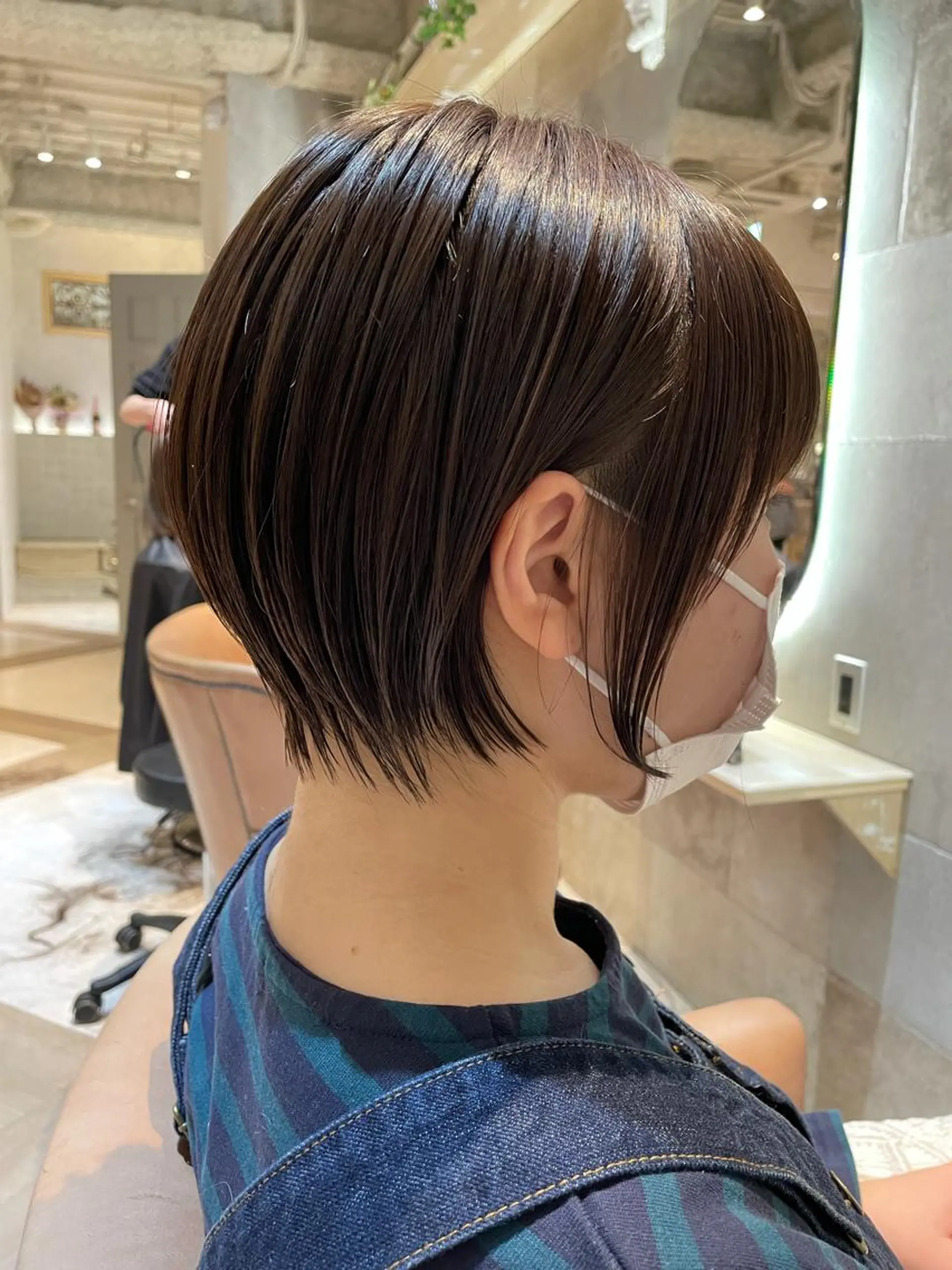 ショート 似合わせカット ショートヘア ヘアカラー トリートメント 韓国ヘア/髪質改善 /Harunaのヘアスタイル