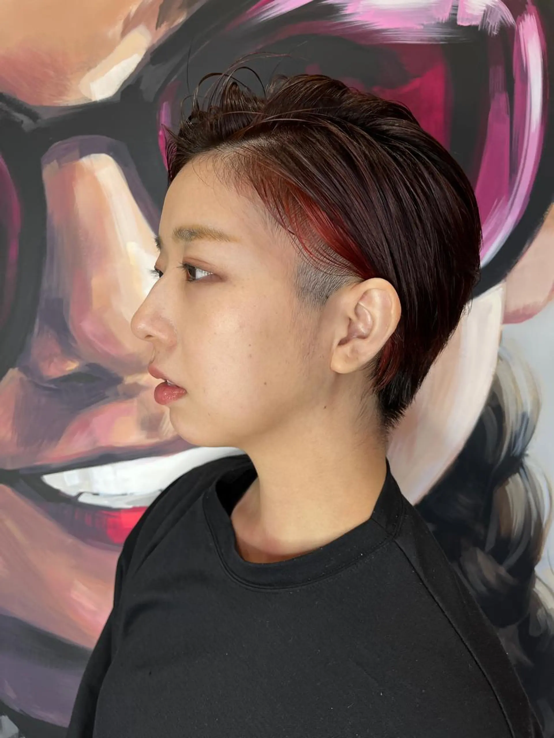 ショート カラー パーマ ヘアアレンジ メンズ キッズ ネイル マツエク・マツパ アイブロウ メンズブリーチ メンズハイライト メンズインナーカラー メンズ韓国風 ブリーチ カット ヘアカラー ヘアセット times salon名駅所属・久木原 ゆりのヘアスタイル