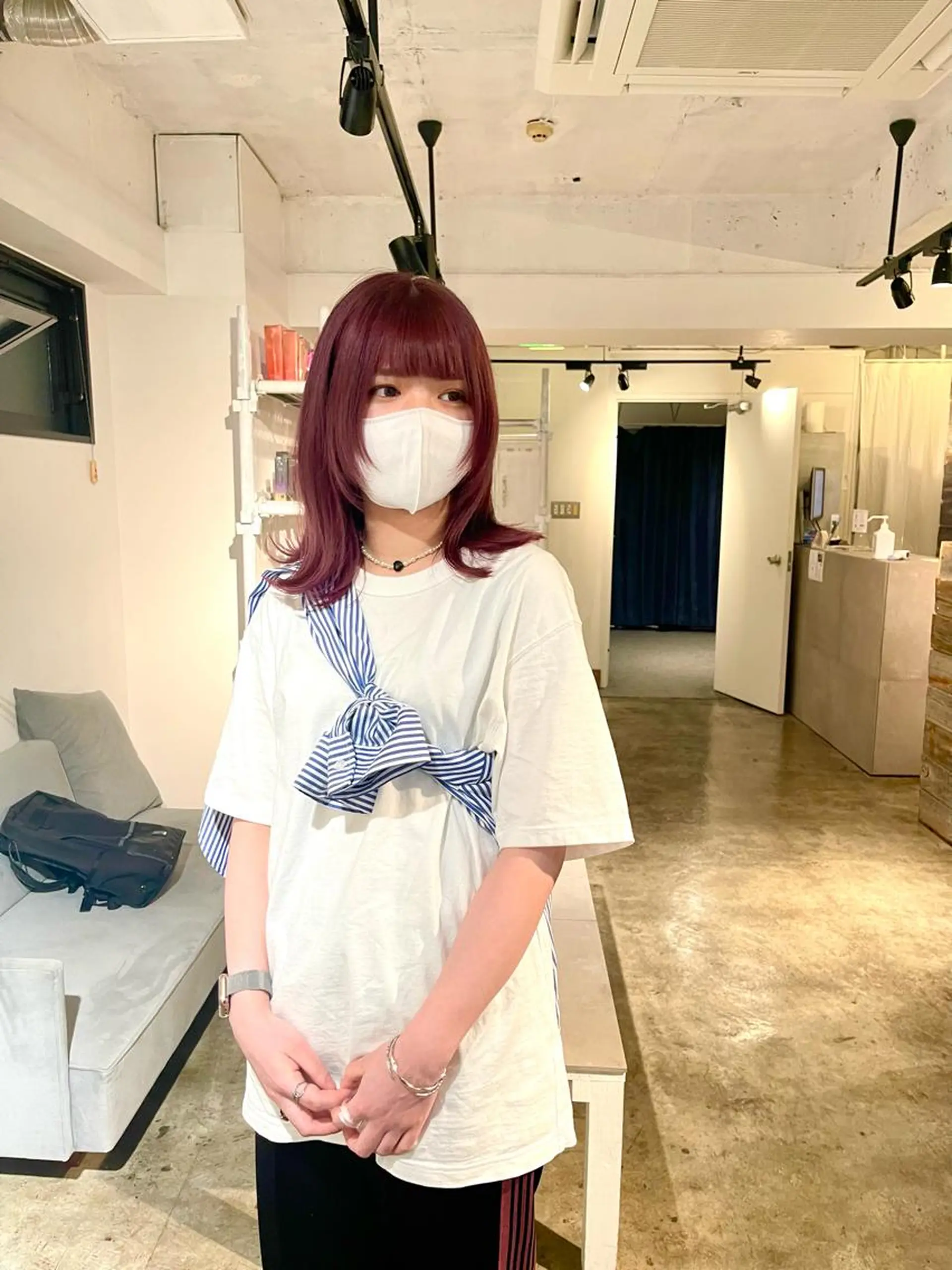 セミロング 骨格補正施術/メンズ 専門美容師/YUYAのヘアスタイル