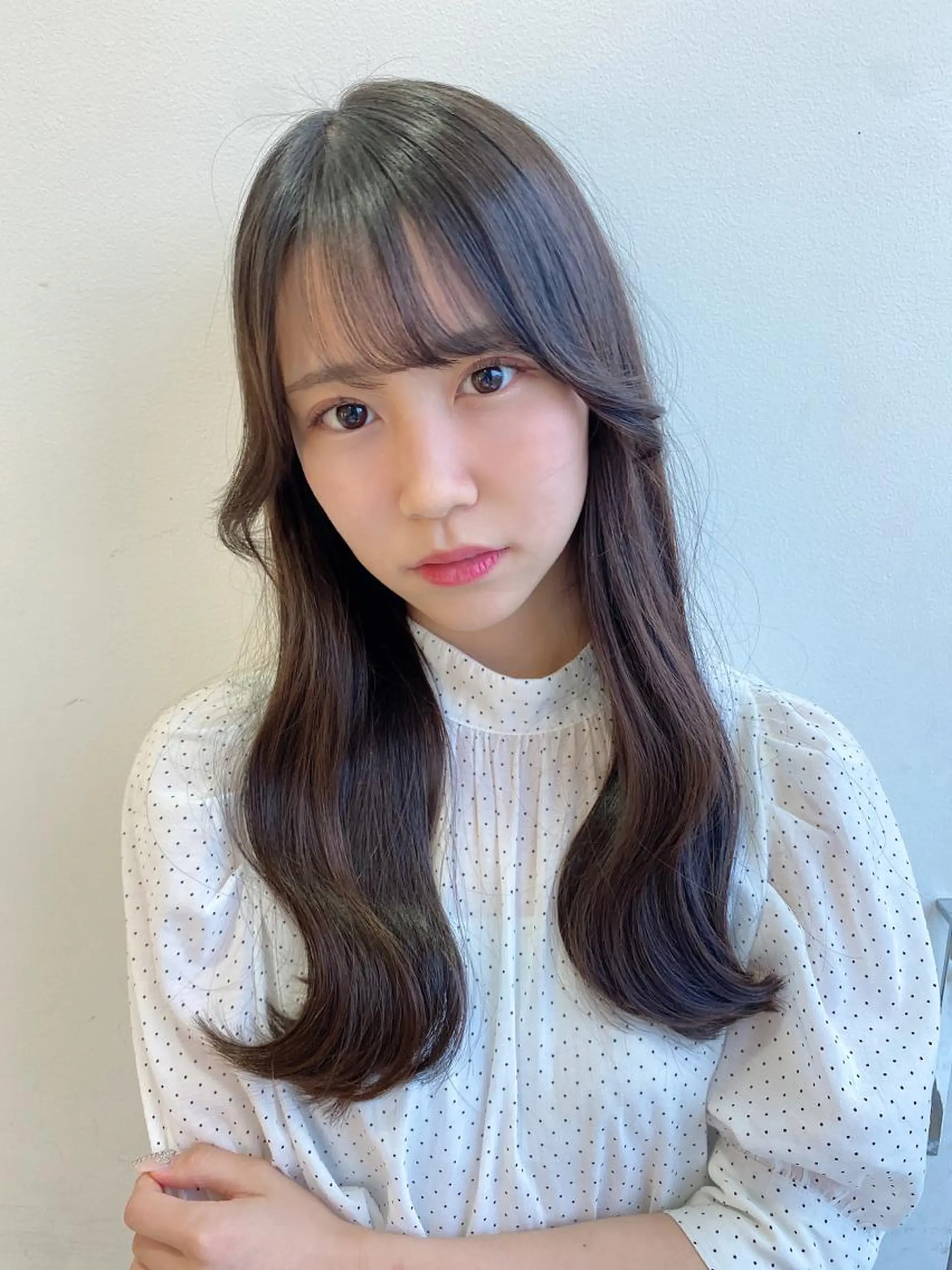 セミロング カット トリートメント 店長/mao/ 前髪/顔周りカットのヘアスタイル