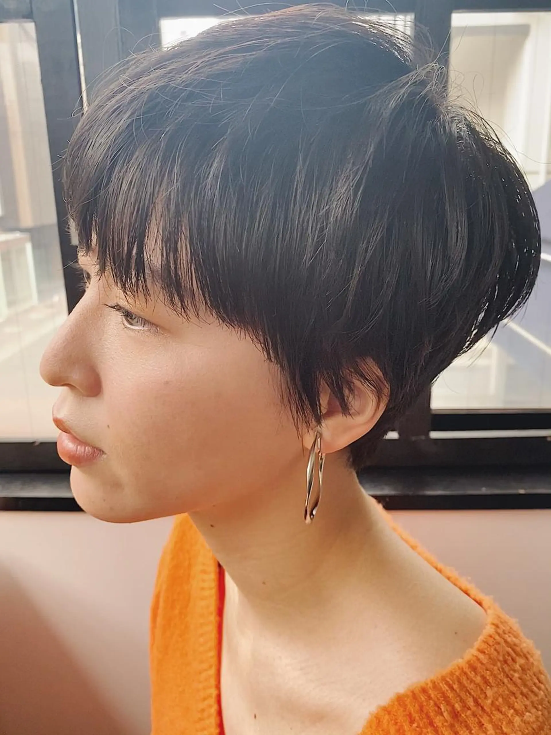 ショート カラー グレージュ ショートヘア カット ヘアカラー トリートメント ヘッドスパ CARICIA🌱 masaeのヘアスタイル
