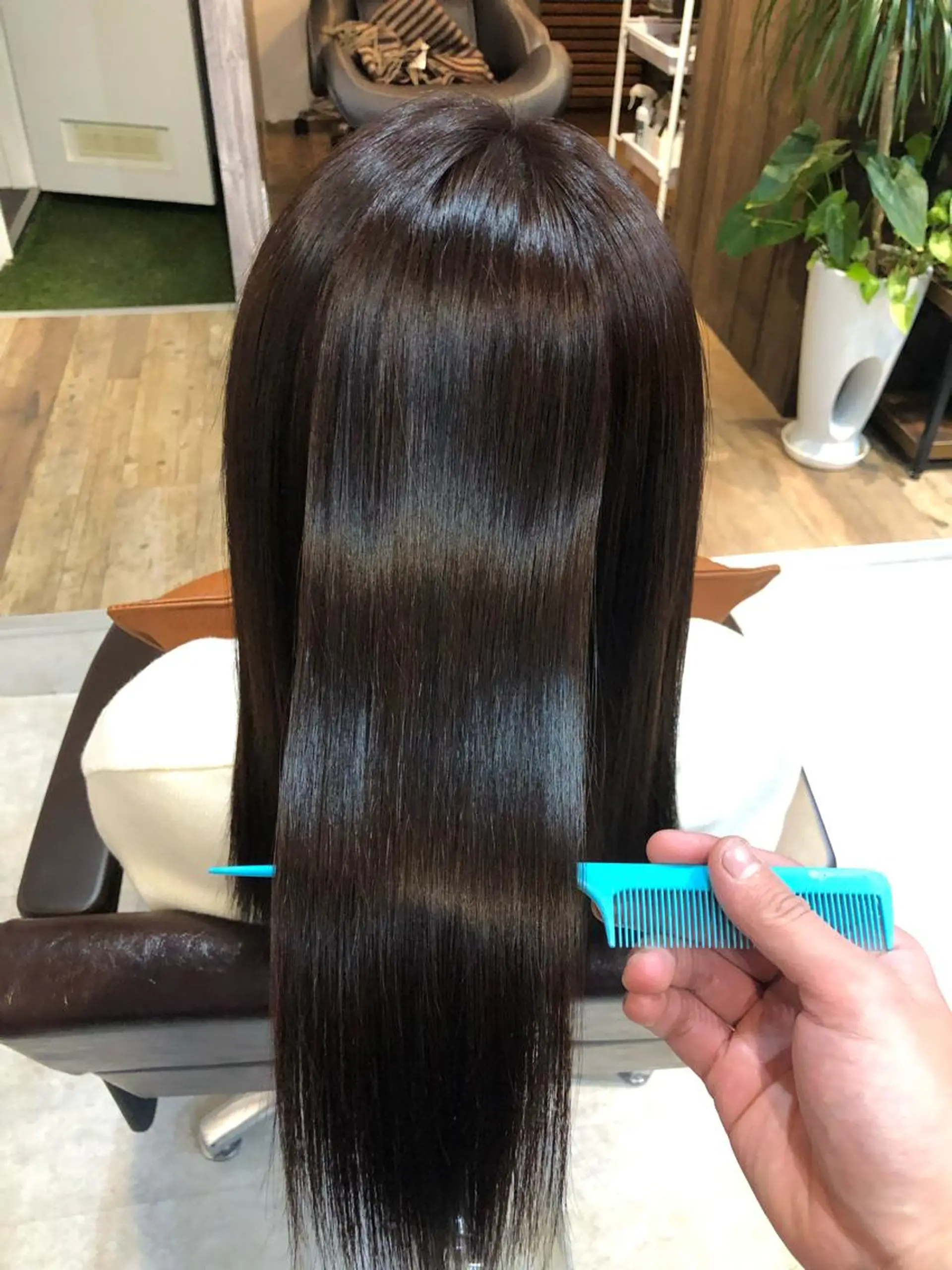 セミロング 髪質改善 トリートメント 🔴CURIO キュリオ/南船場🔴のヘアスタイル