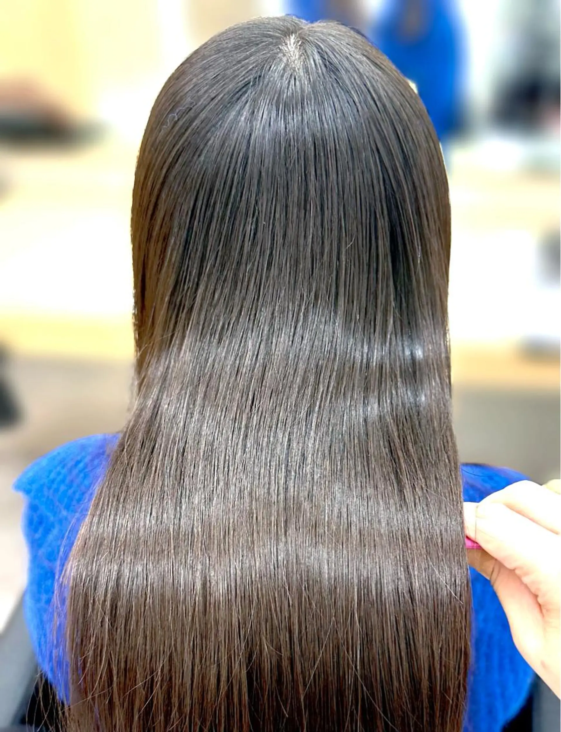 ロング カラー ヘアアレンジ カット 縮毛矯正 トリートメント モテ髪💛美髪矯正 ✨艶髪特化🫧山根のヘアスタイル