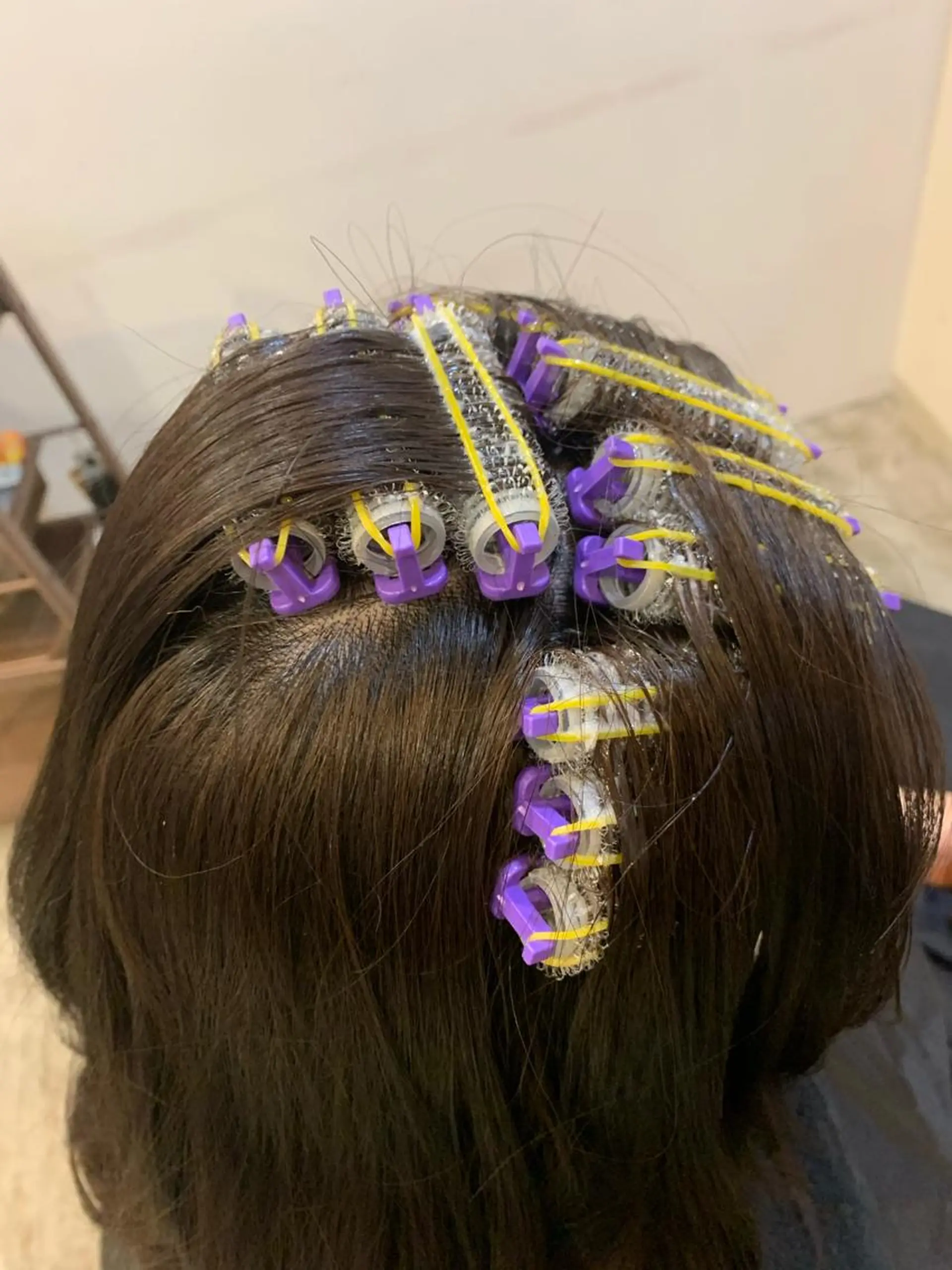 セミロング パーマ セミロングパーマ 韓国風ヘア 根元パーマ 韓国🇰🇷髪質改善 Chisaki치사키のヘアスタイル