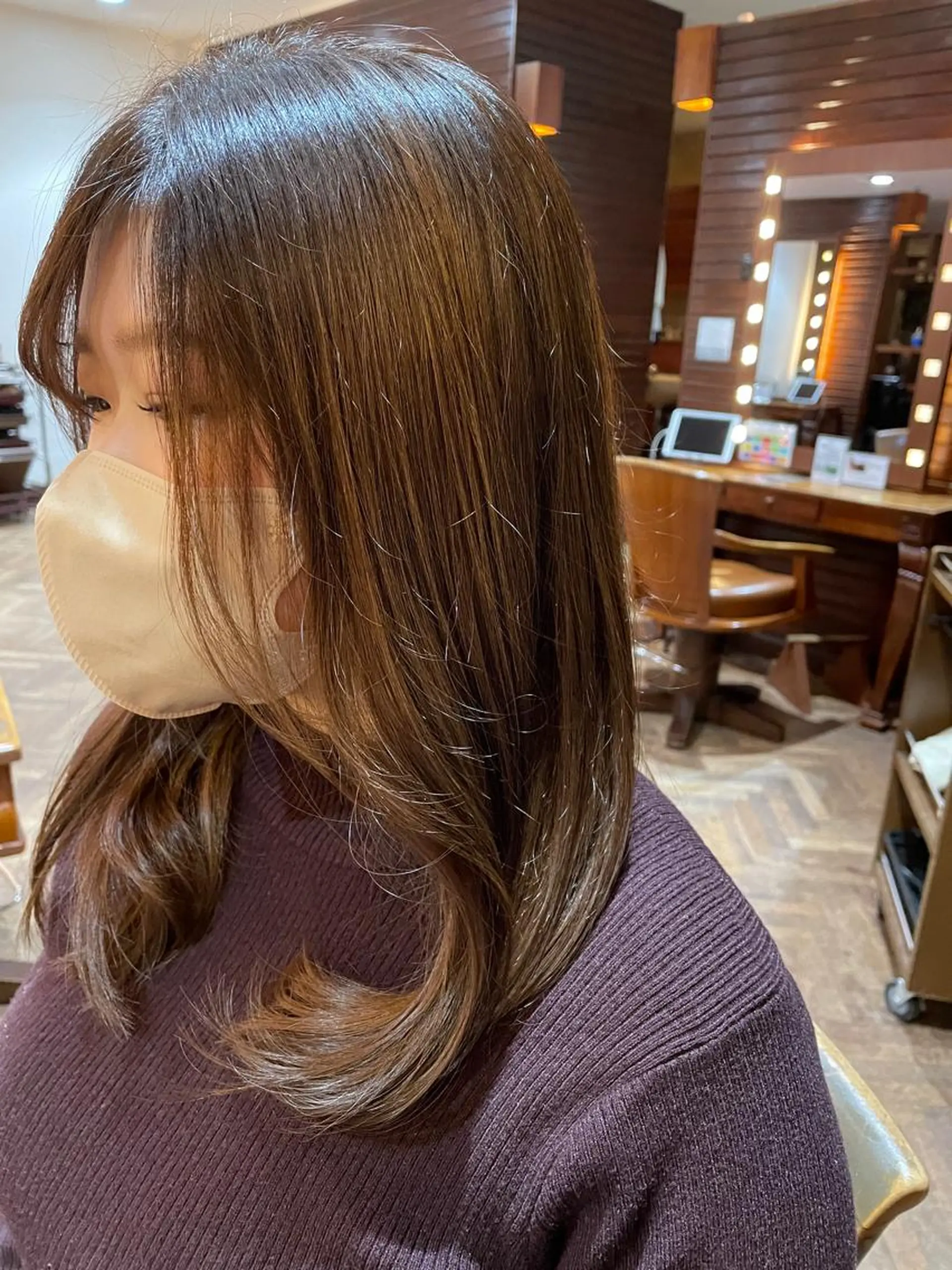 セミロング stylist YUTOのヘアスタイル