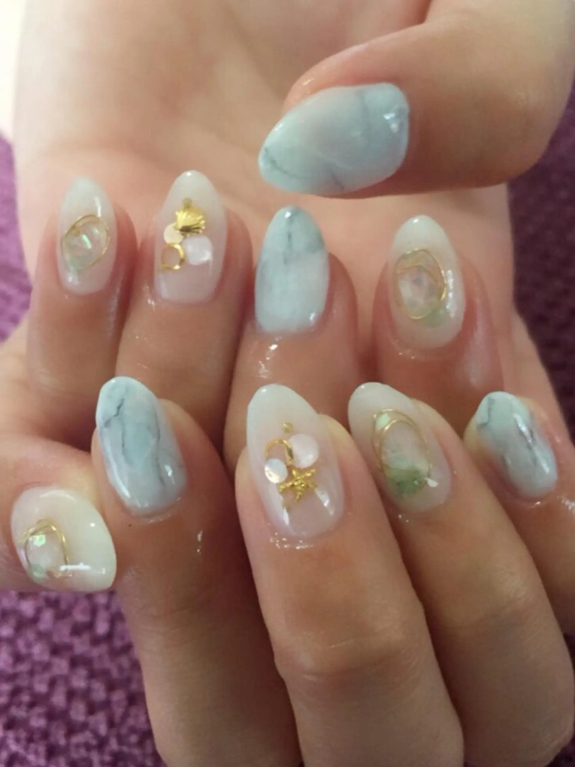 ネイル ツメトマツゲ .のネイルデザイン