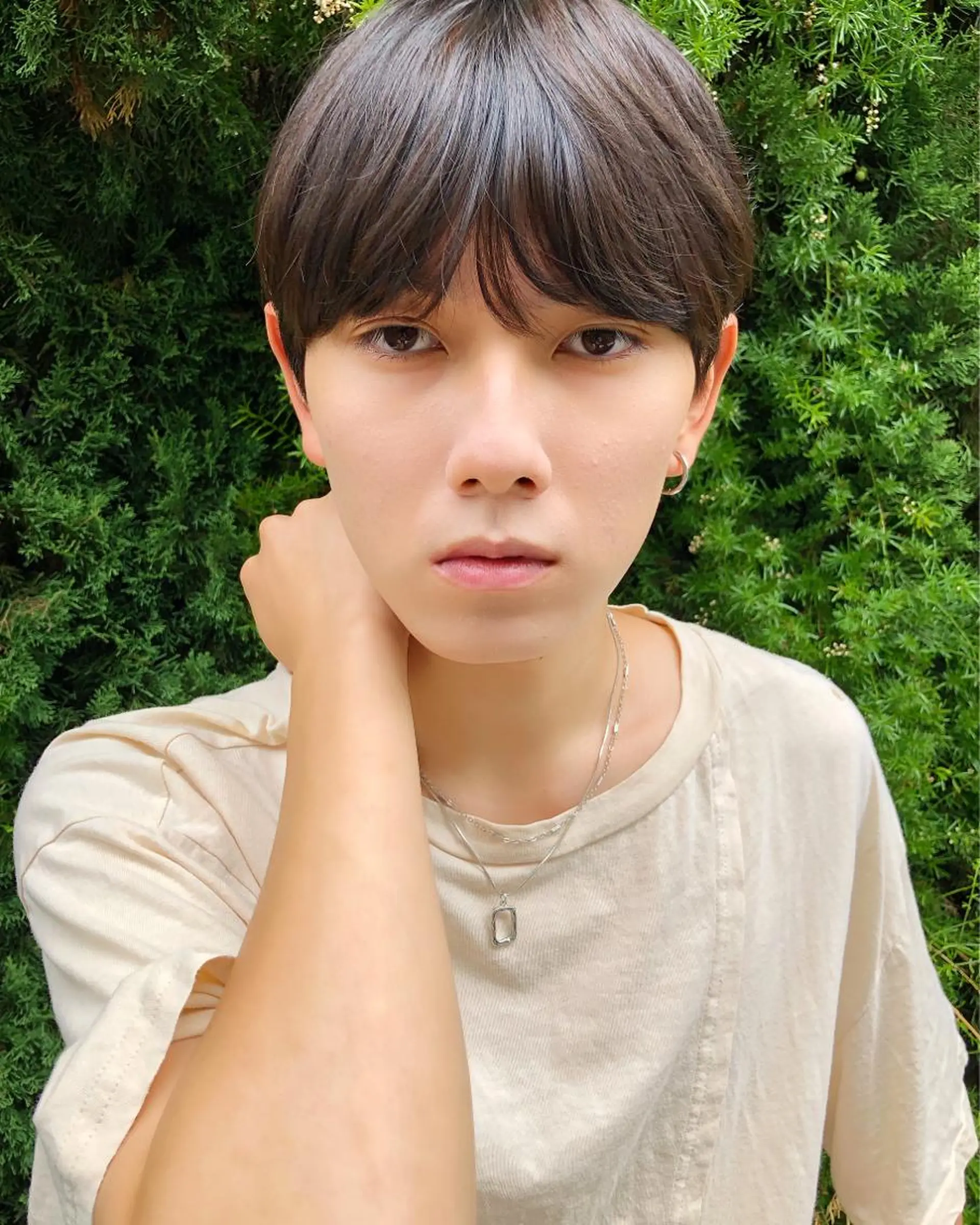 ショート メンズ🍃ナチュラル 韓国風ヘアRENのヘアスタイル