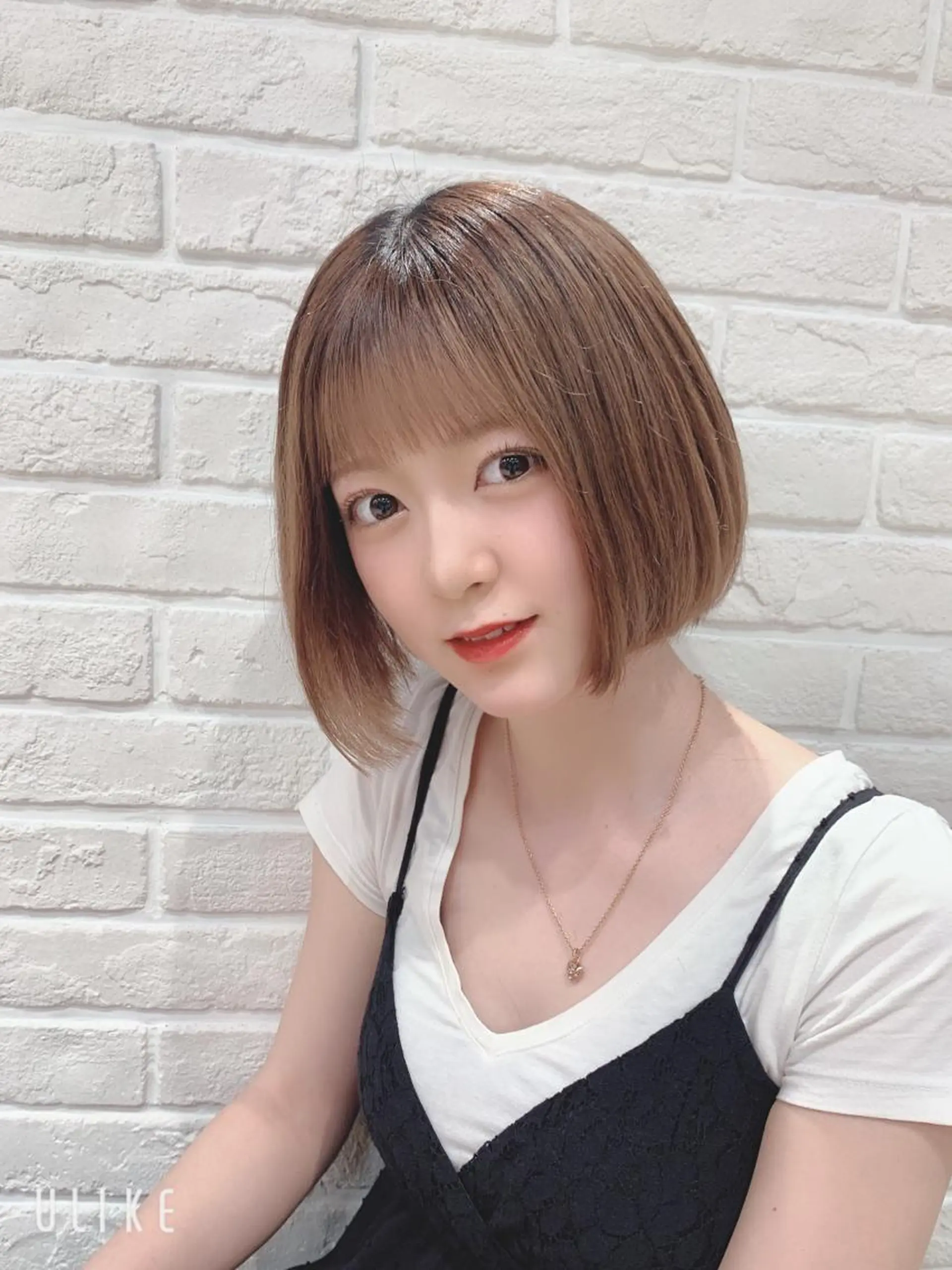 ショート カラー カット ヘアカラー なりたいが叶う ながしまじゅんきのヘアスタイル