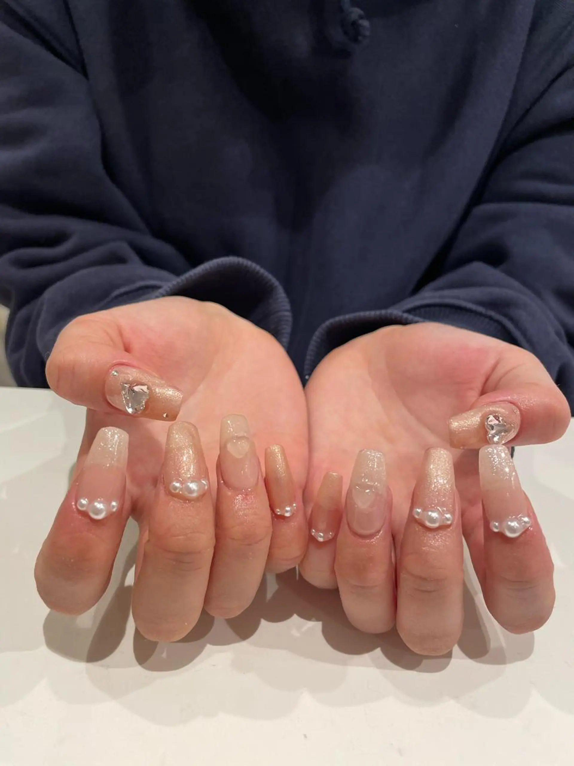 ネイル 束感まつ毛/ネイル/ LED♥KIRARAのマツエク・マツパデザイン