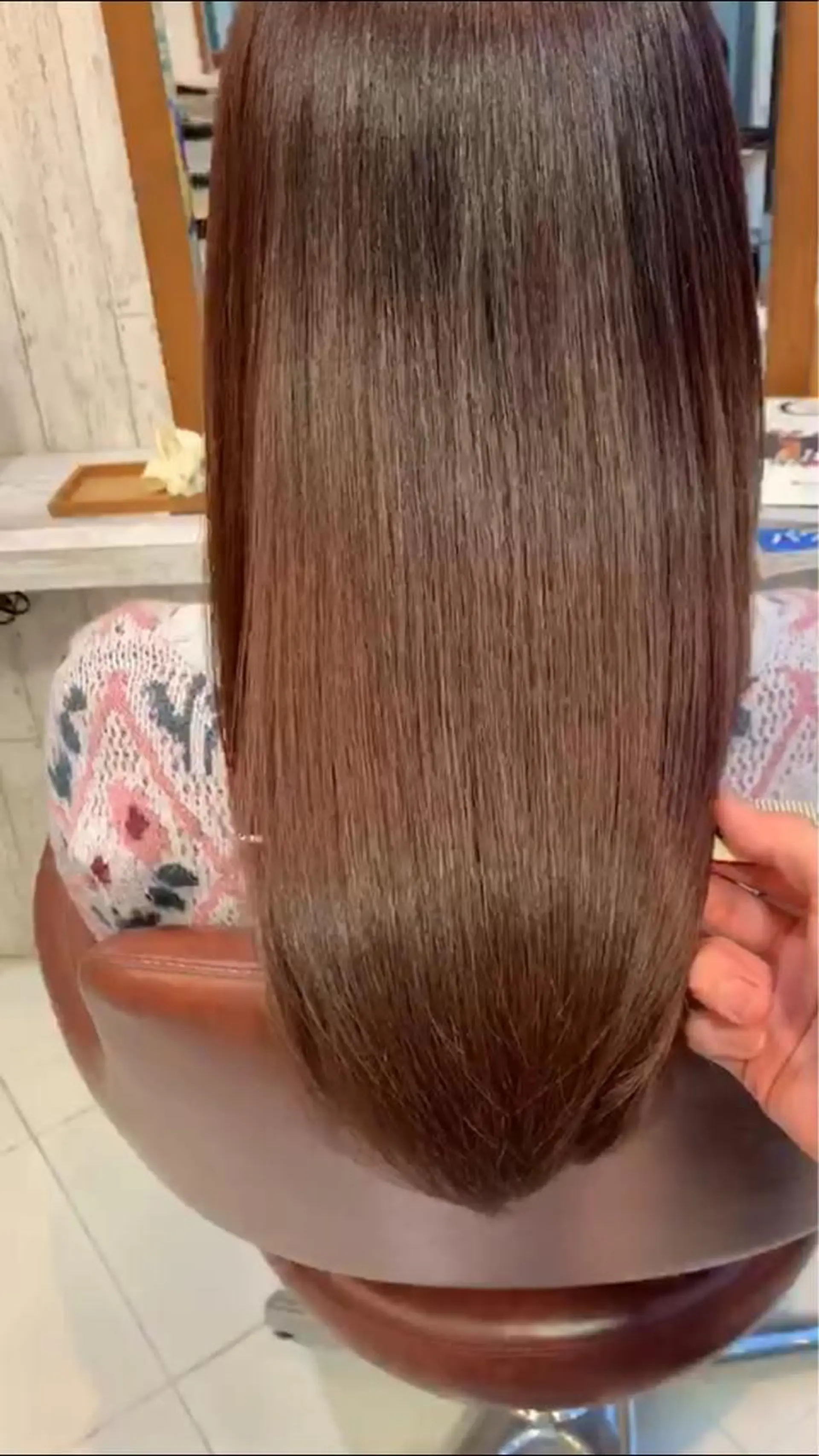 セミロング stylist/蛯谷 珠里のヘアスタイル