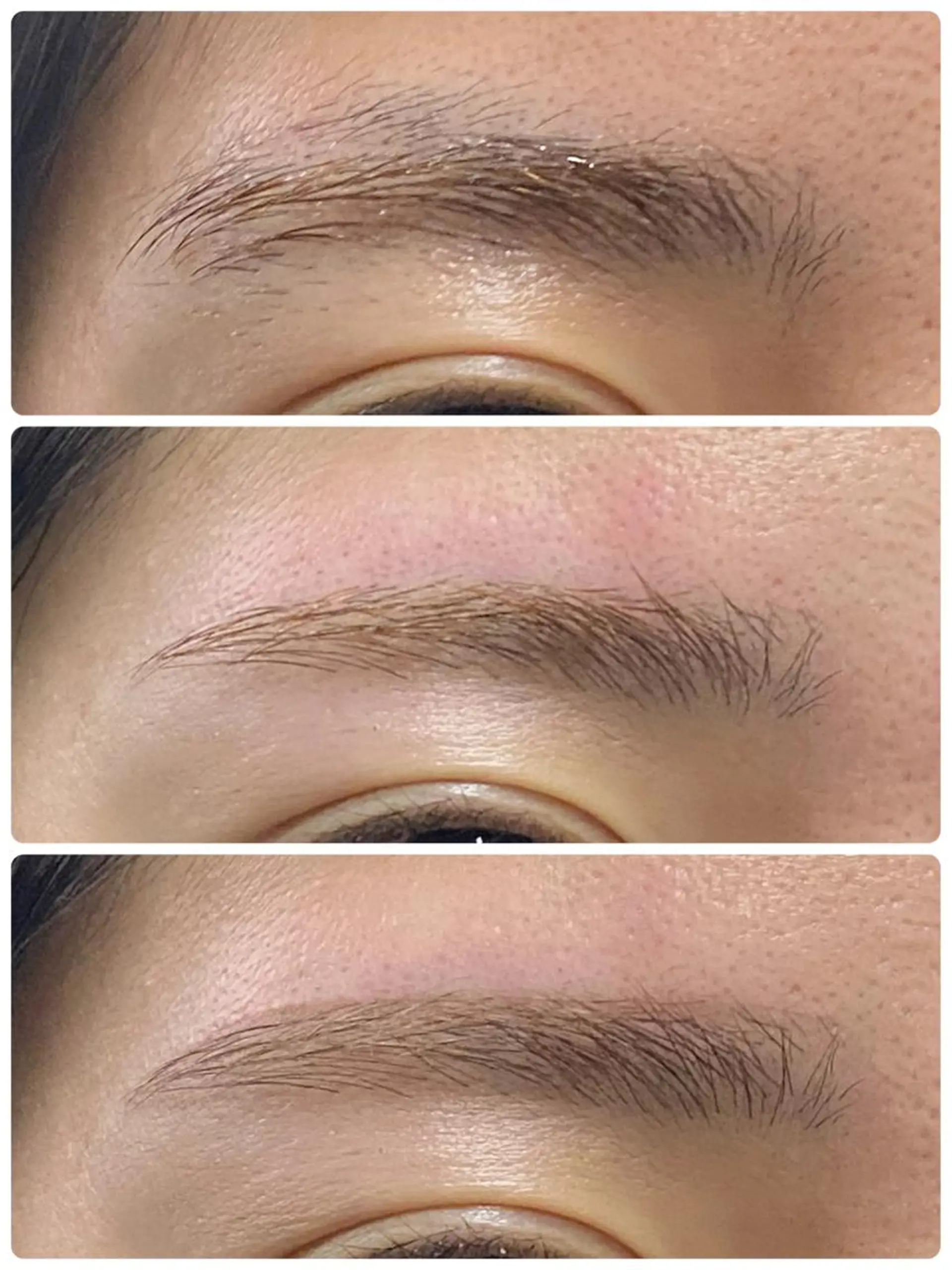 アイブロウ 眉毛ワックス脱毛 金武 里恩のマツエク・マツパデザイン