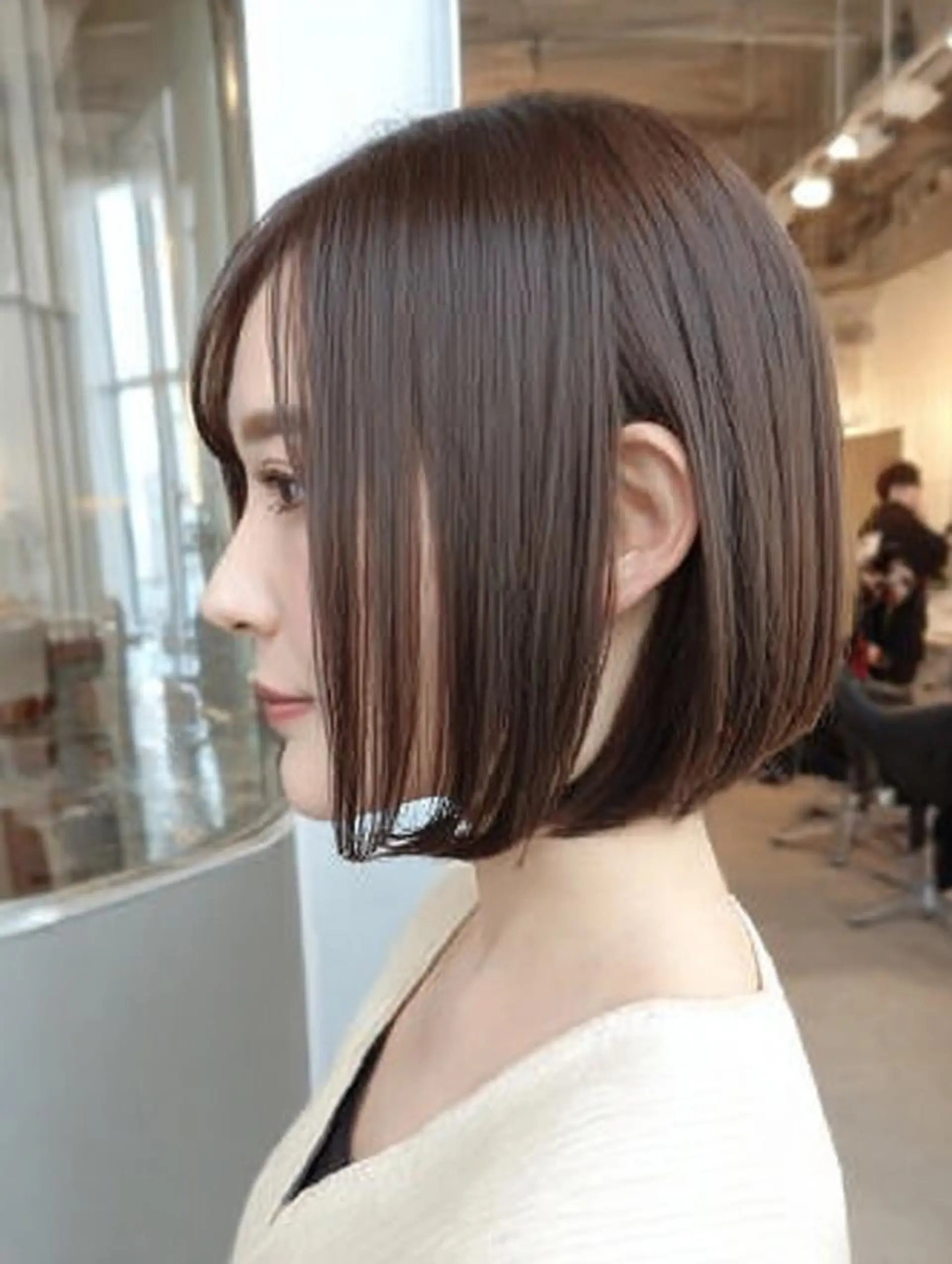 ショート ハッシュカット 髪質改善 レイヤーカット 縮毛矯正 トリートメント カット ヘアカラー トリートメント 生艶髪&レイヤー🔔 渋谷お薦めNo.1✨のヘアスタイル
