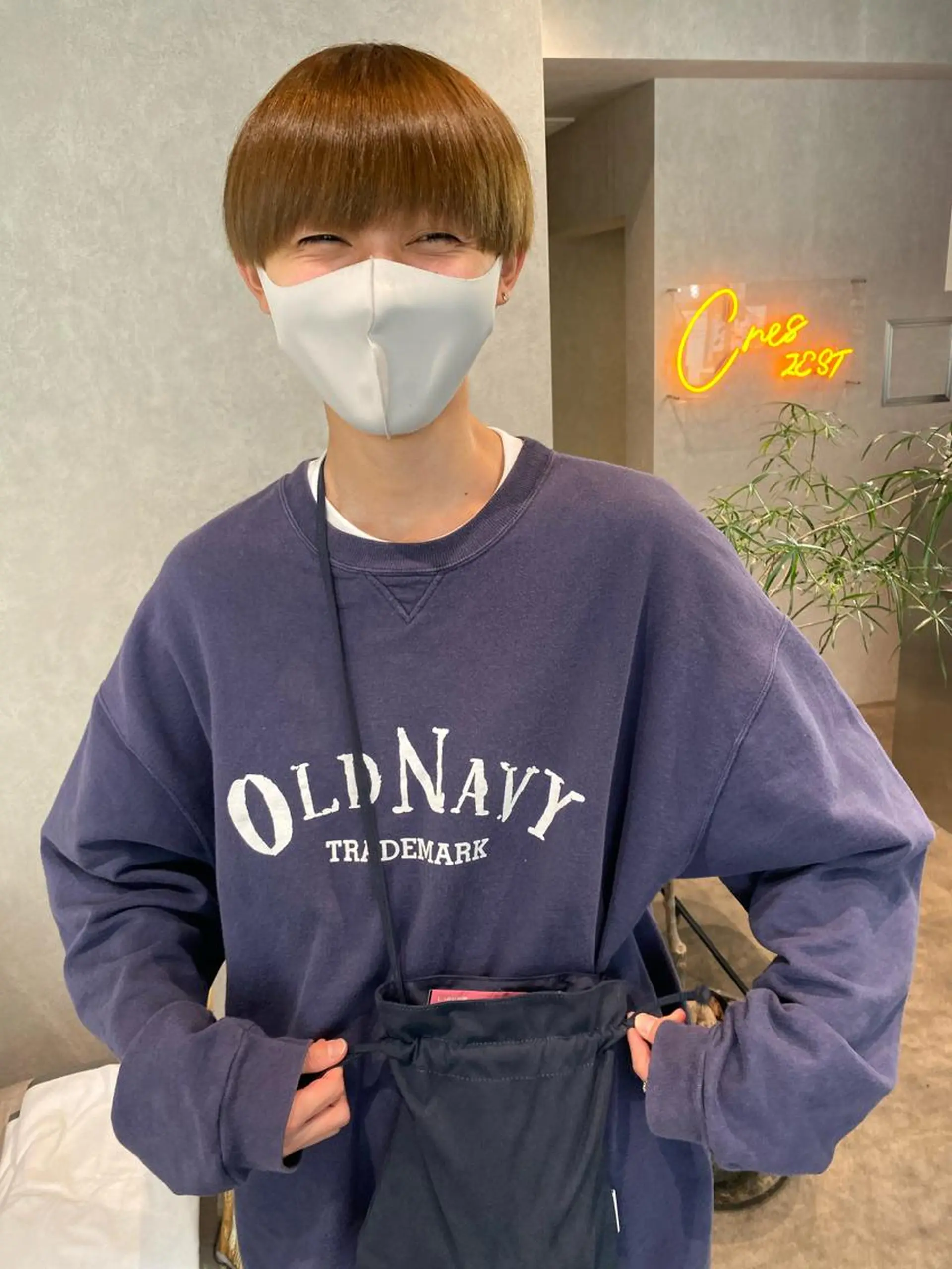 ミディアム メンズ XENA表参道 MIKUのヘアスタイル