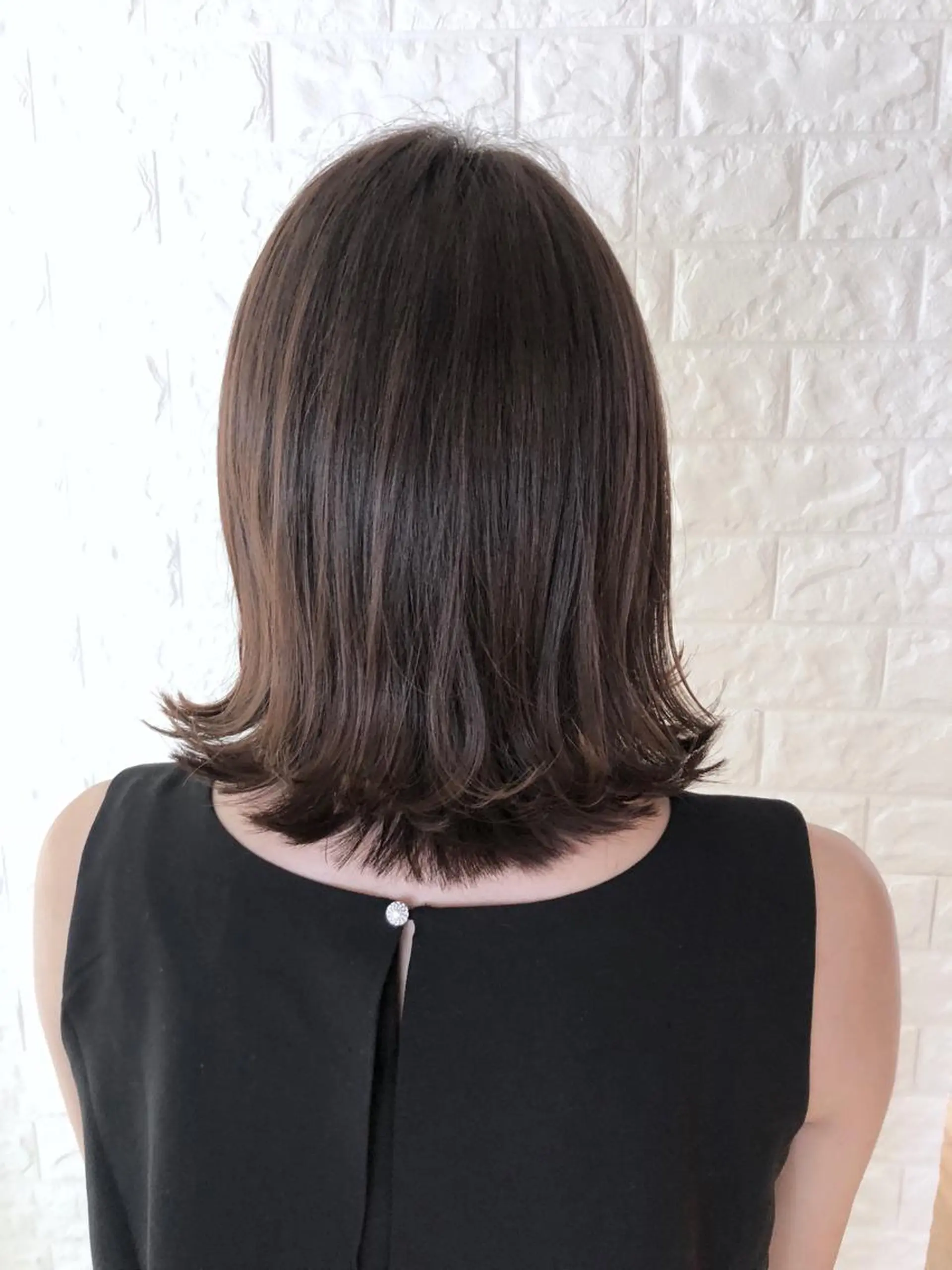 ショート 切りっぱなしボブ ボブ 縮毛矯正/髪質改善 主税巧一のヘアスタイル