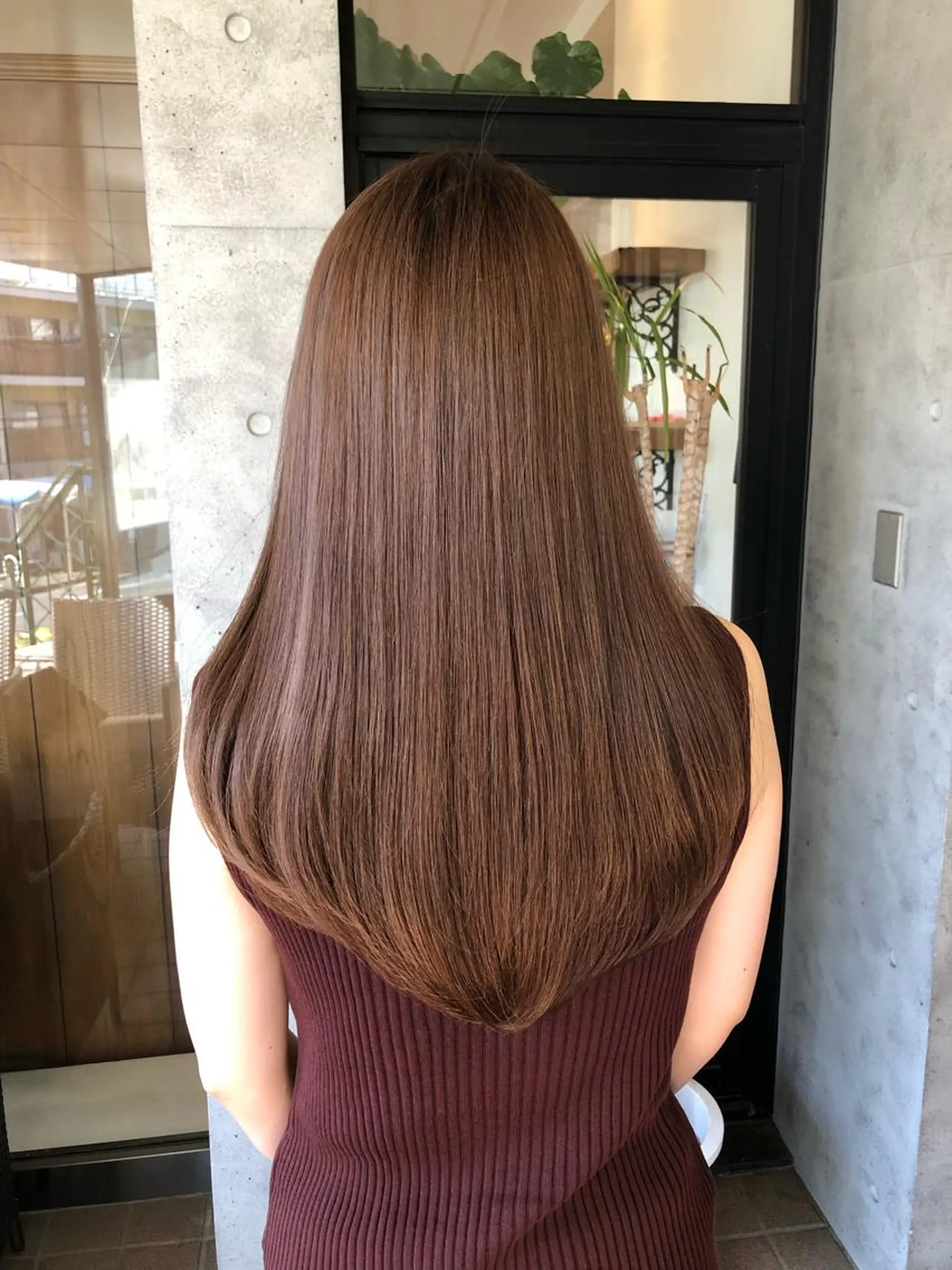 ロング 韓国ヘア🇰🇷髪質 改善たけるのヘアスタイル