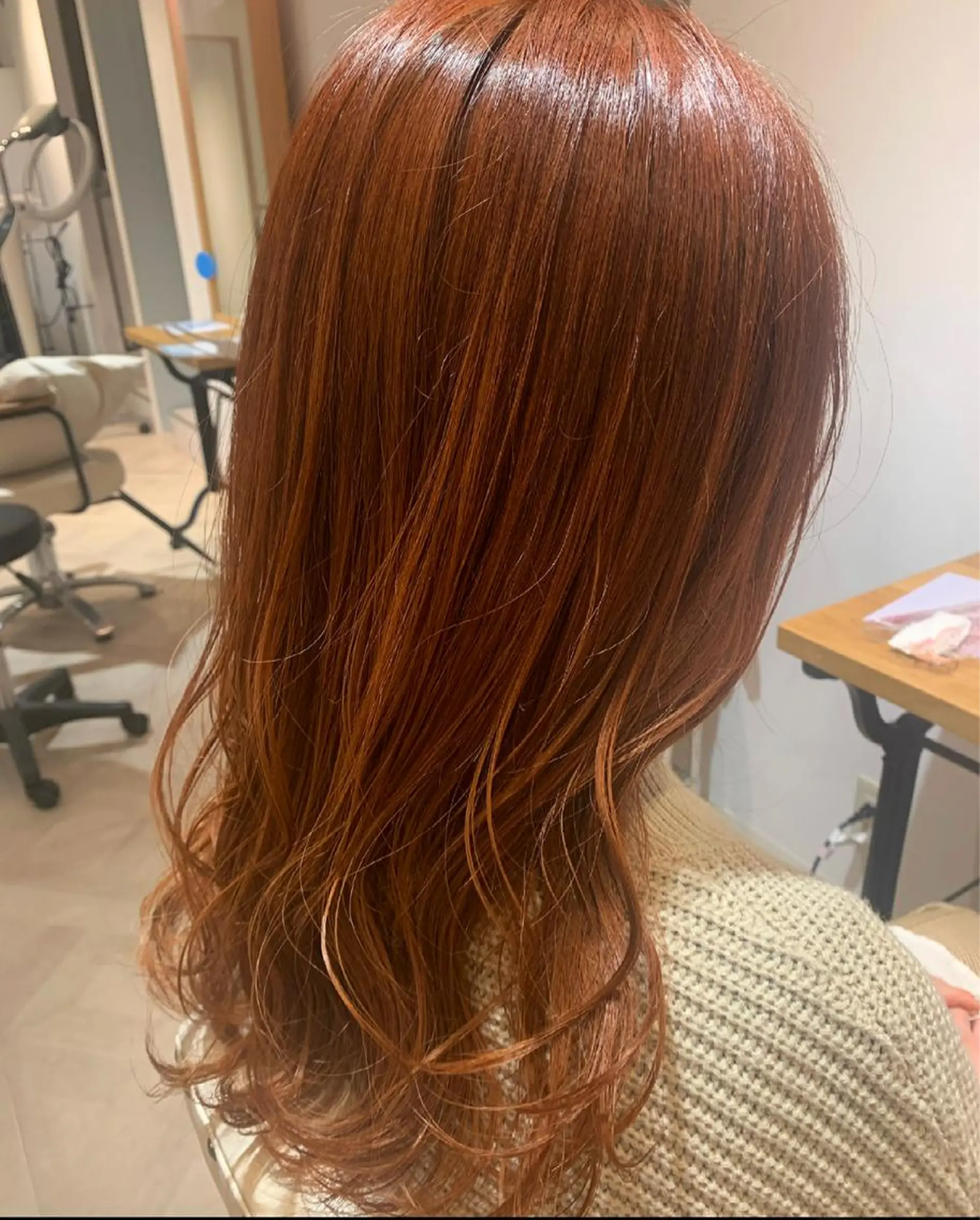 ロング カラー 高橋 りえのヘアスタイル