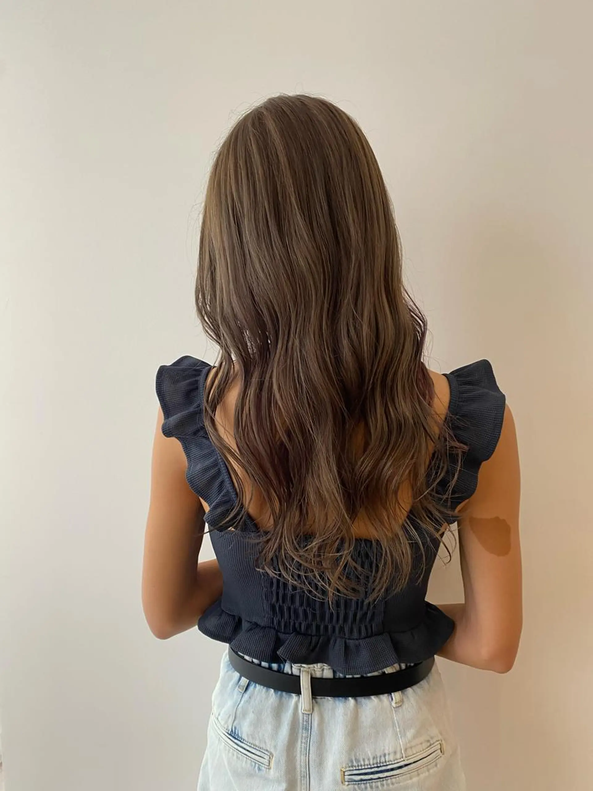 ロング カラー ベージュカラー ハイトーンカラー ヘアカラー トリートメント ブリーチ指名 NO1🌈SAKIのヘアスタイル