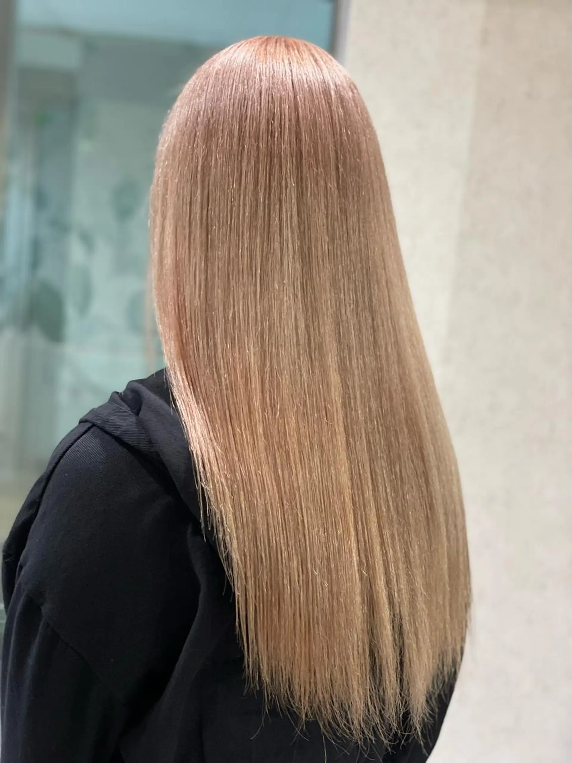 ロング カラー ヘアアレンジ ベージュカラー ブリーチ ケアブリーチ ダブルカラー イルミナカラー ヘアカラー トリートメント 髪質改善×ハイトーン 中田啄也のヘアスタイル