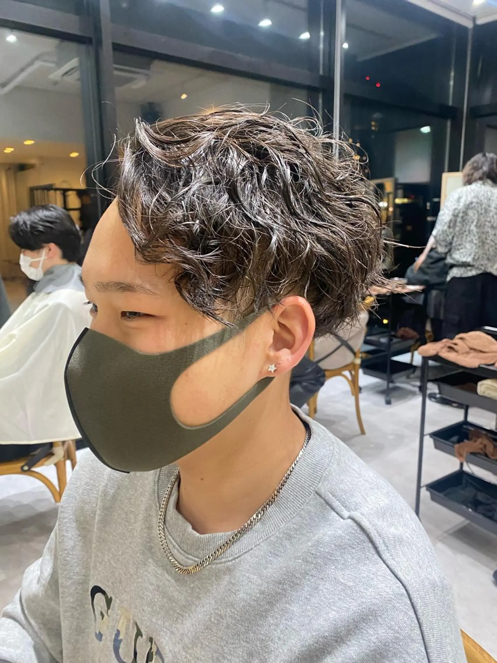 パーマ メンズ カット パーマ トリートメント Dxxxx III所属・女性目線の大人 メンズ*Ayakaのヘアスタイル