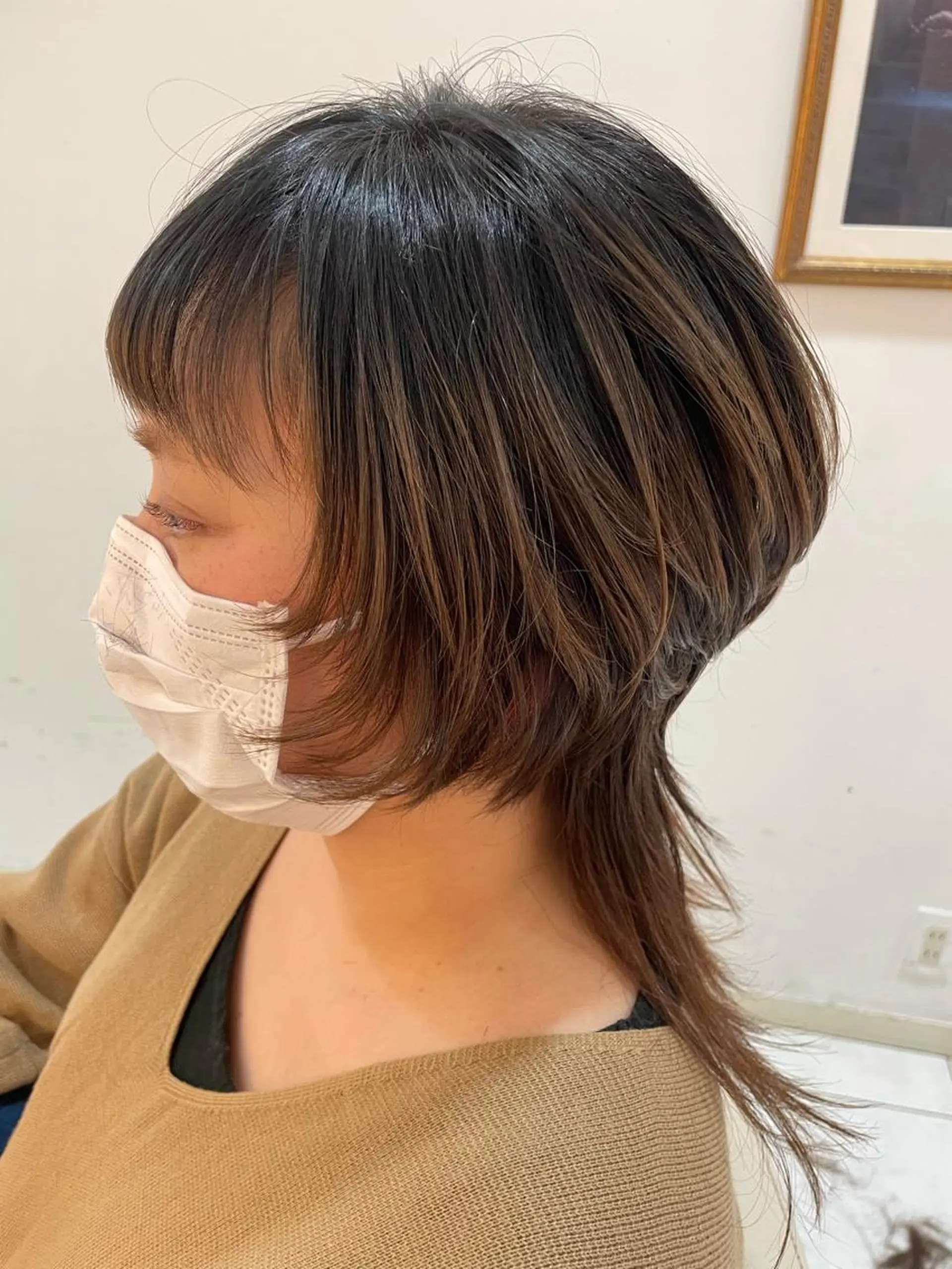 ショート レイヤーカット mai .のヘアスタイル