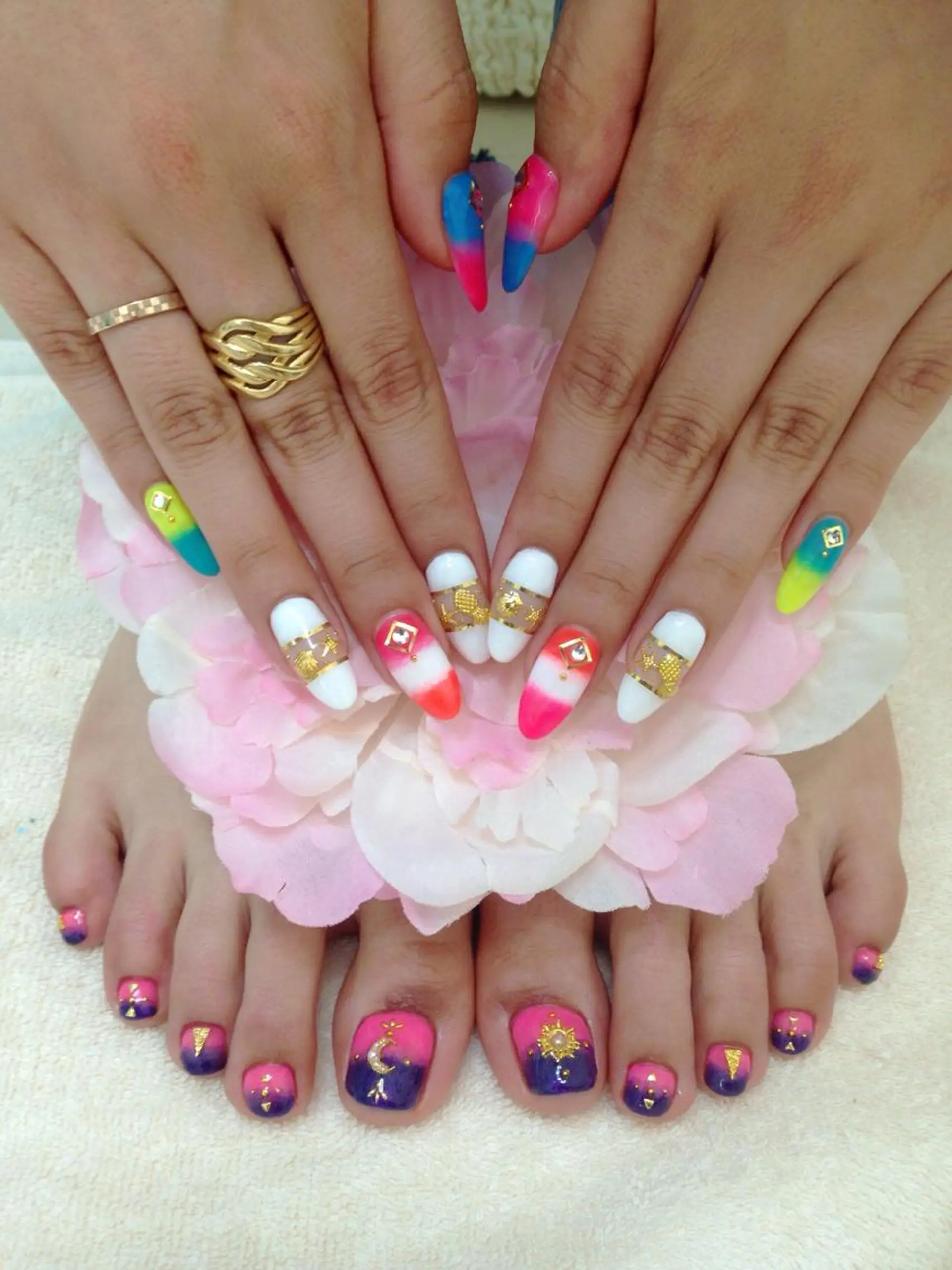 ネイル ハンドネイル フットネイル 🎀池袋heart nail🎀のネイルデザイン