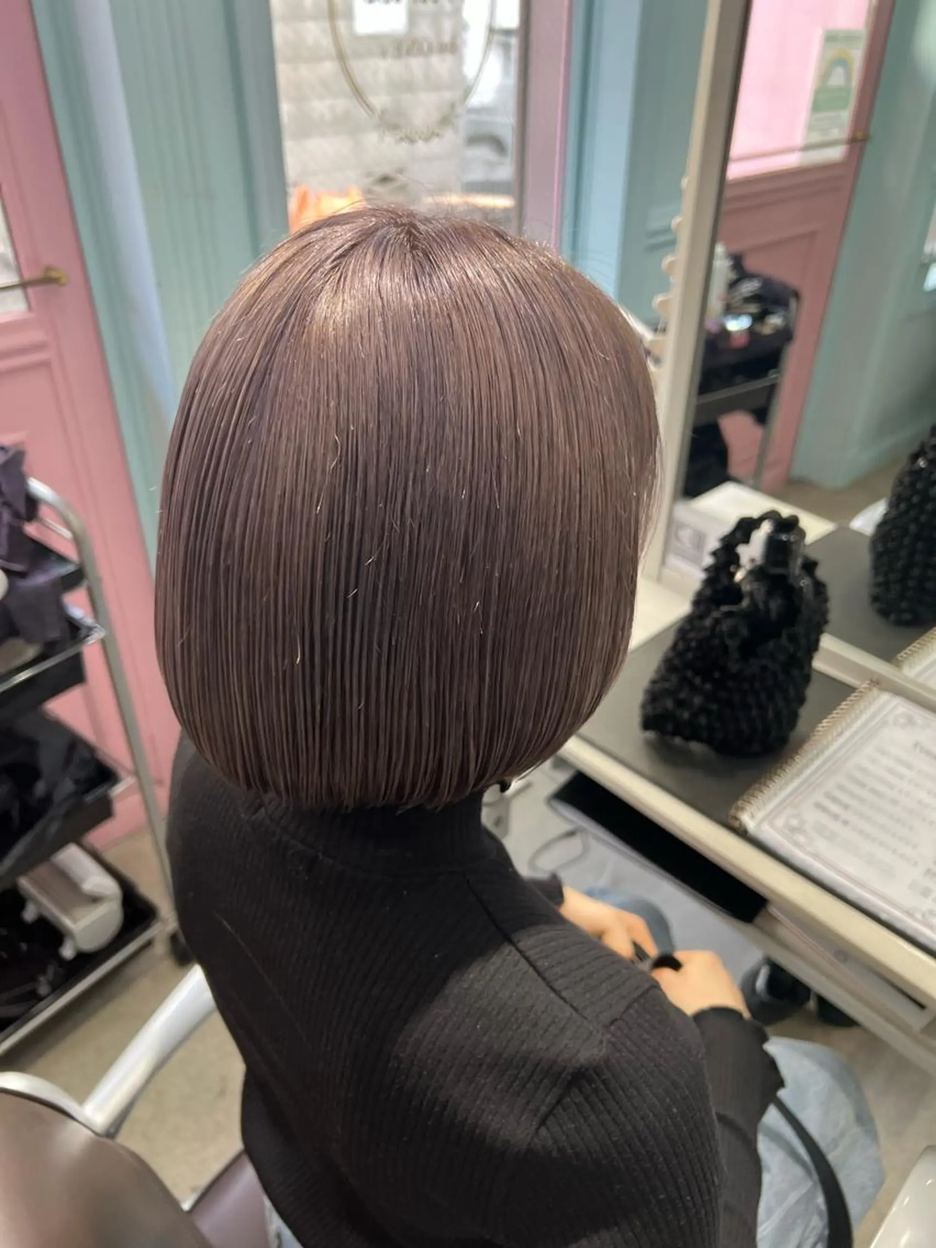 ミディアム カラー 🧸ミルクティー🧸 kousei🧸のヘアスタイル