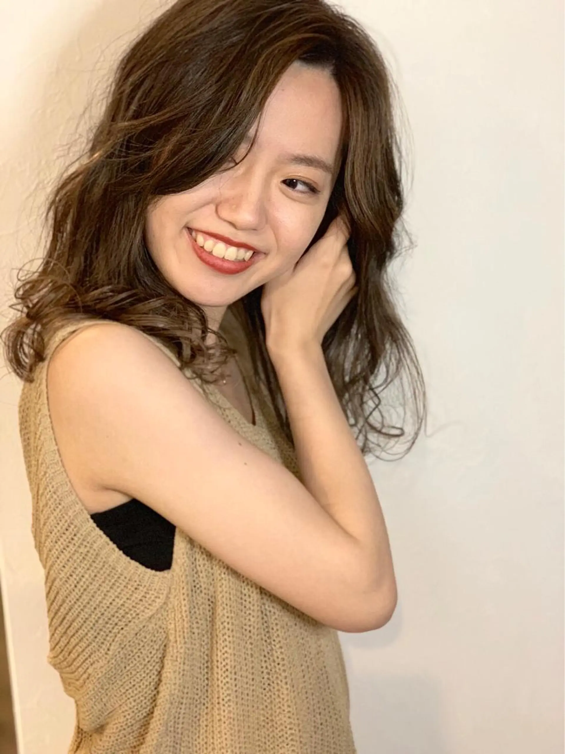 ミディアム カラー ヘアカラー トリートメント m ā l o. マァロのヘアスタイル