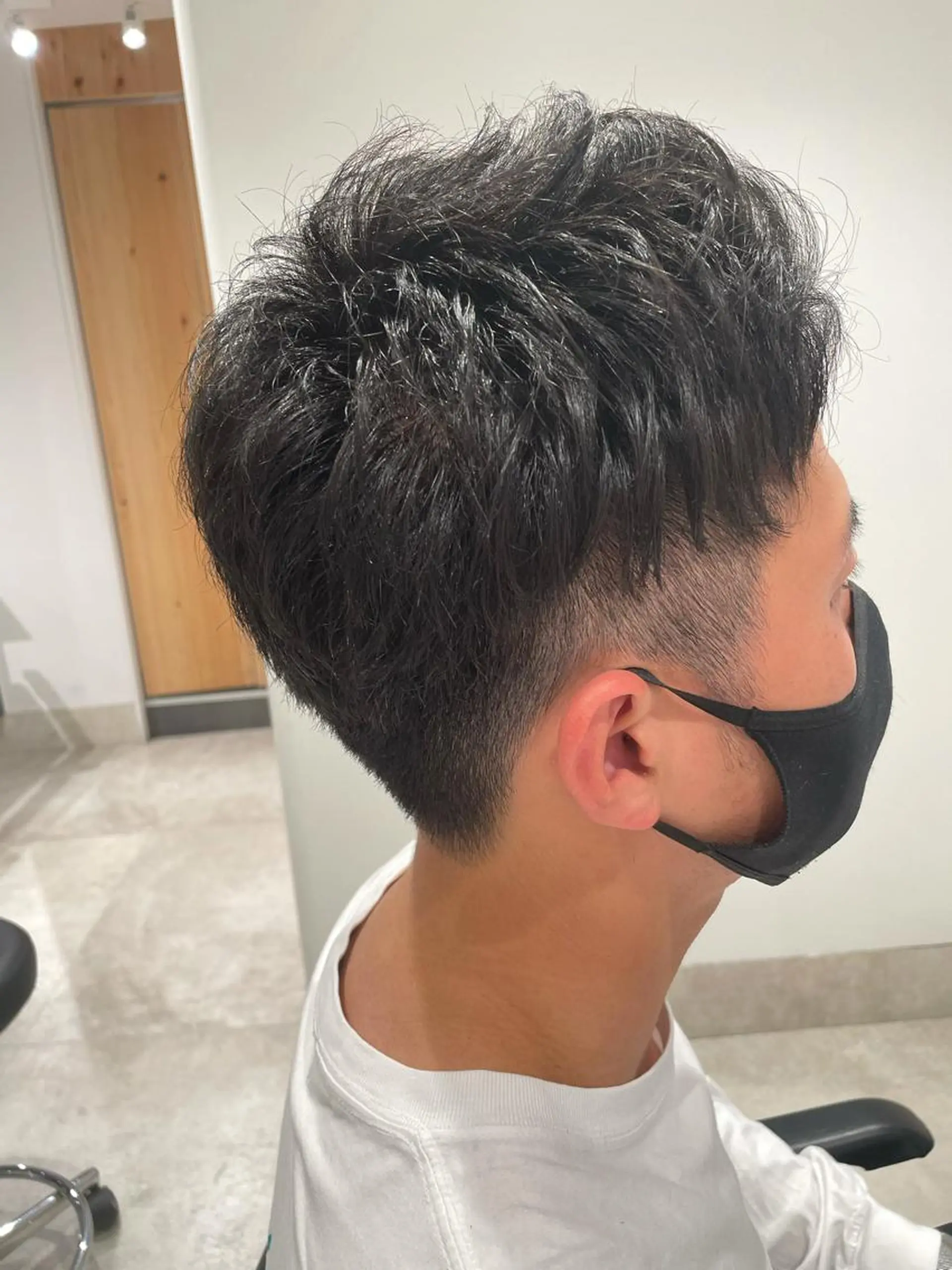 ショート カラー パーマ ヘアアレンジ メンズ パーソナルカラー合わ せたカラー🤍なつみのヘアスタイル