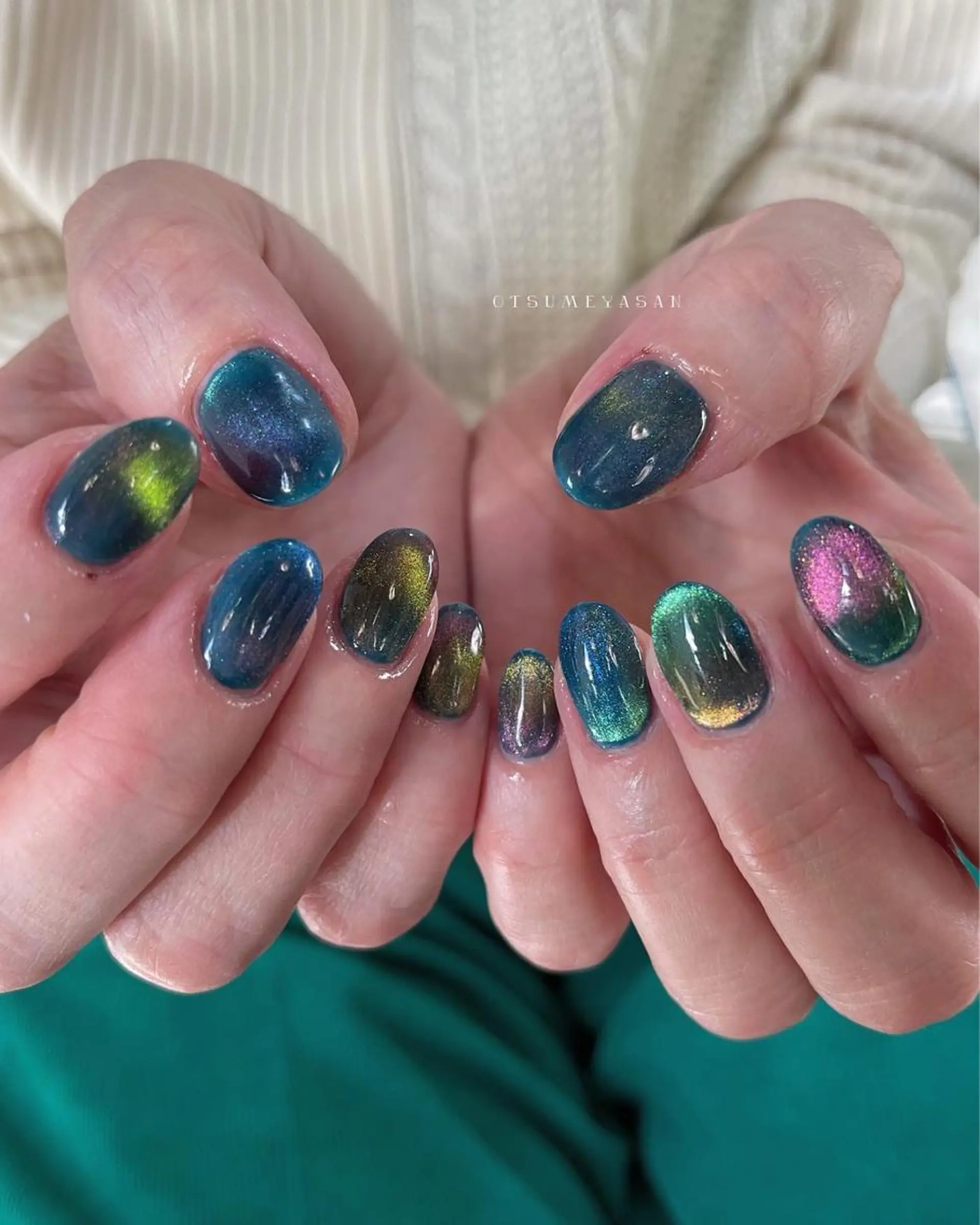 ネイル otsumeyasan所属・わたなべ ちかのネイルデザイン