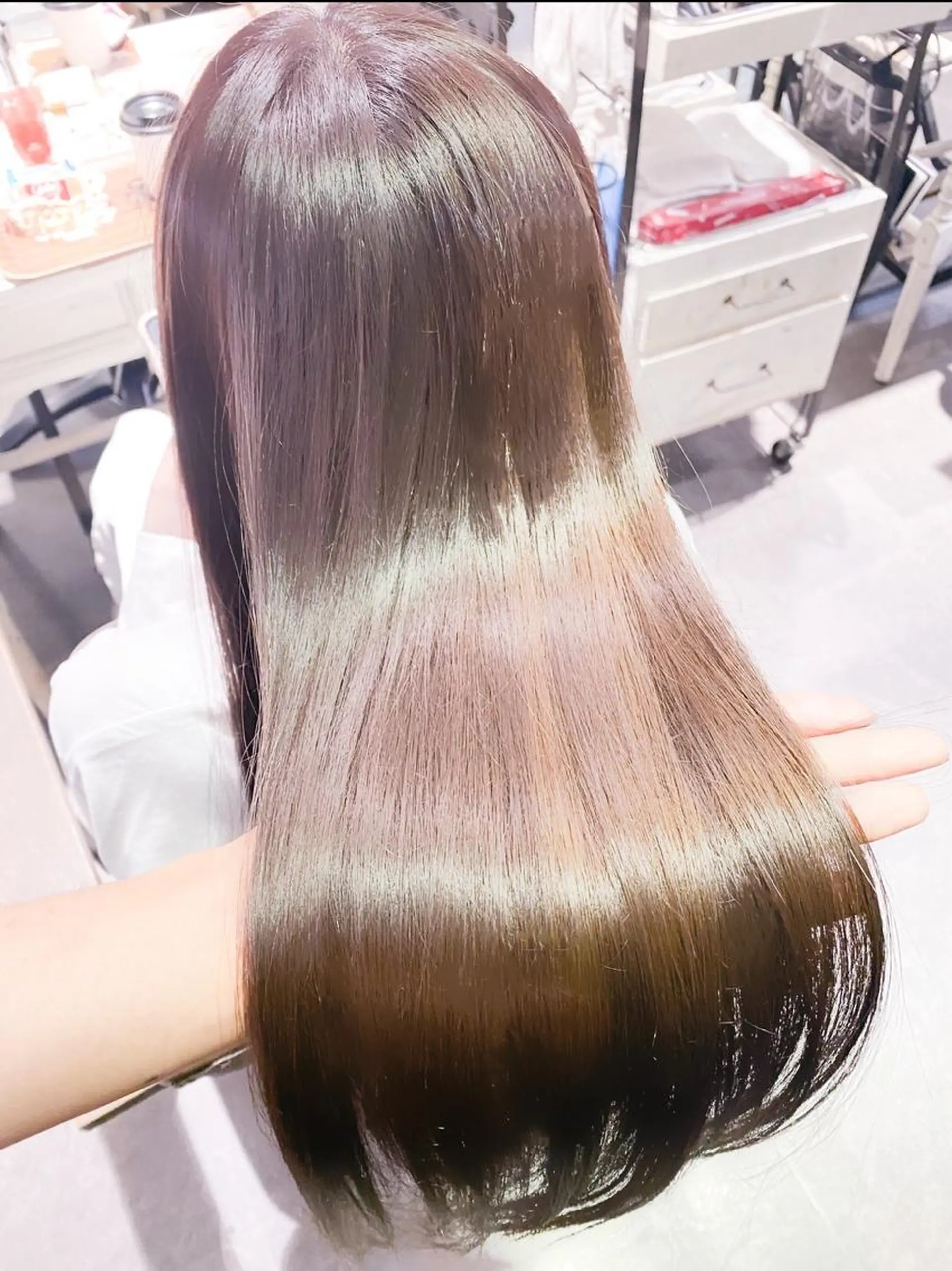 ロング grace by happiness所属・艶髪/巻ける縮毛矯正 /髪質改善naoのヘアスタイル