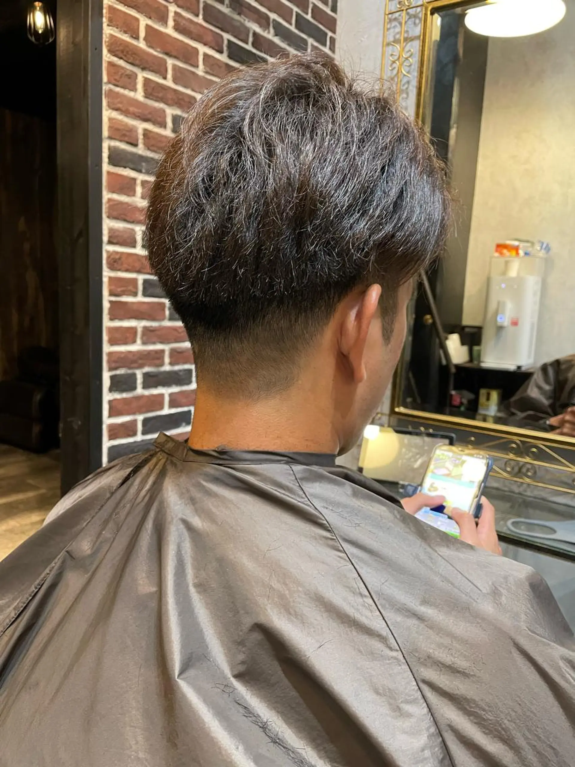 ショート メンズ ビジネス SHANTi 飯塚 ヘアセット/髪質改善のヘアスタイル