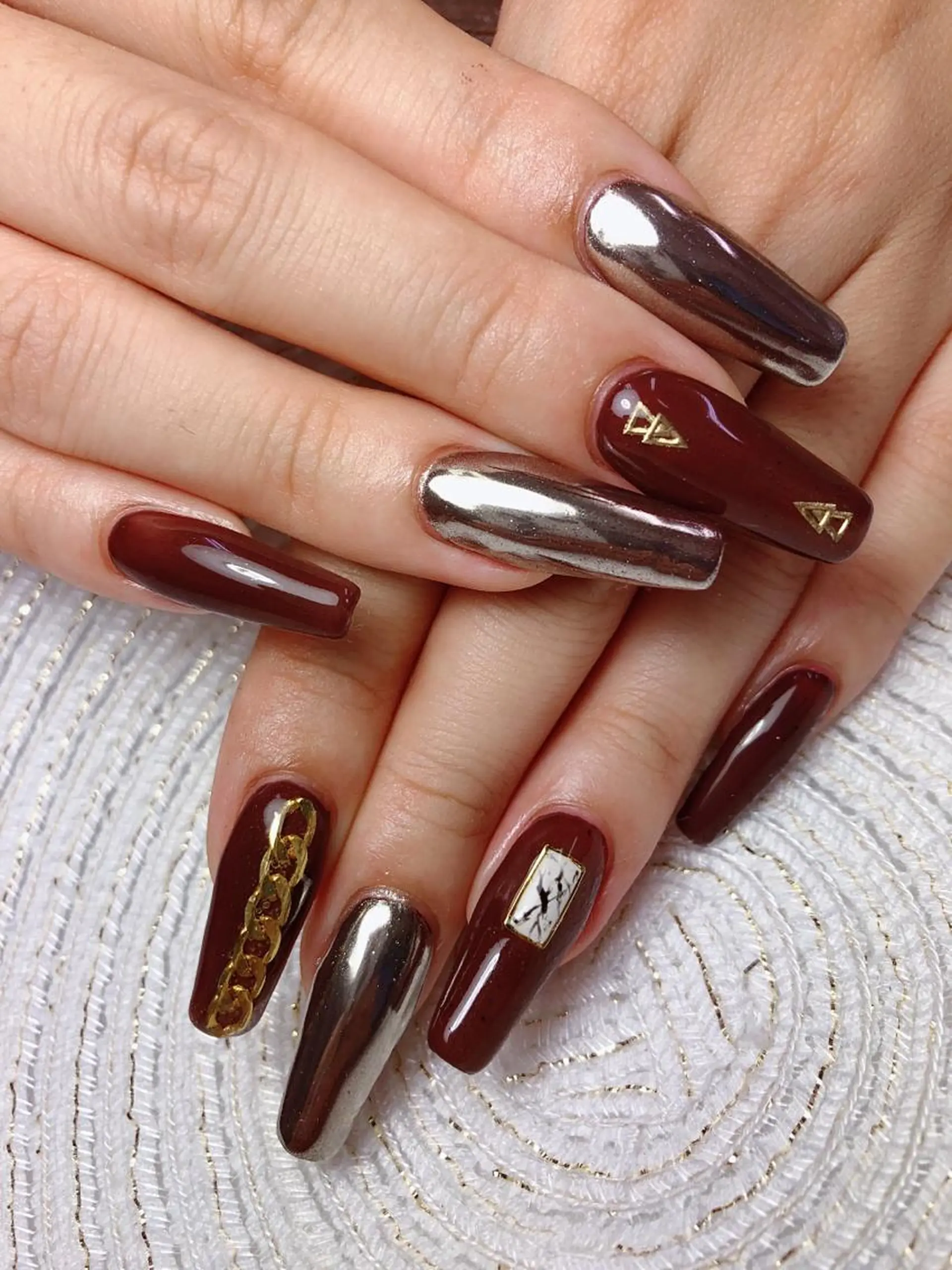 ネイル 長さ出し ジェルネイル ワンカラーネイル スカルプネイル ハンドネイル 石原 夕華のネイルデザイン